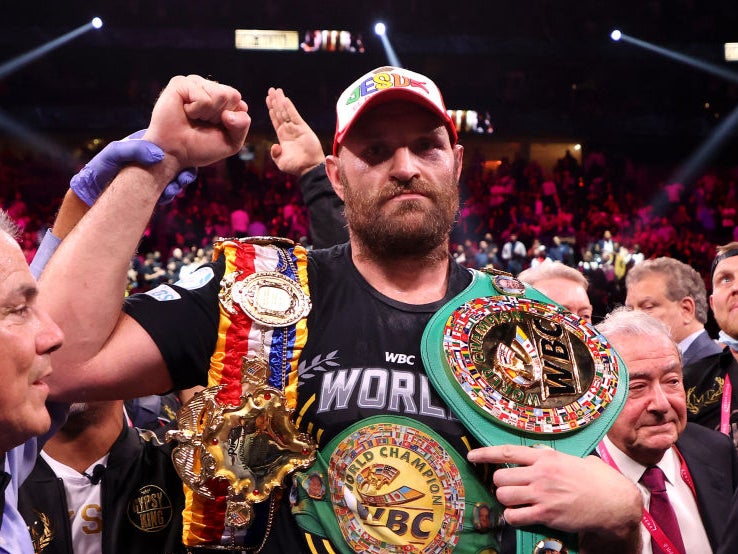 Fury has hinted at his return to the ring