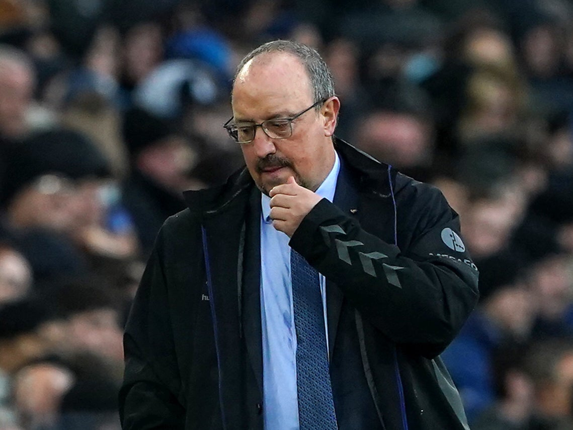 Benitez is under increasing pressure