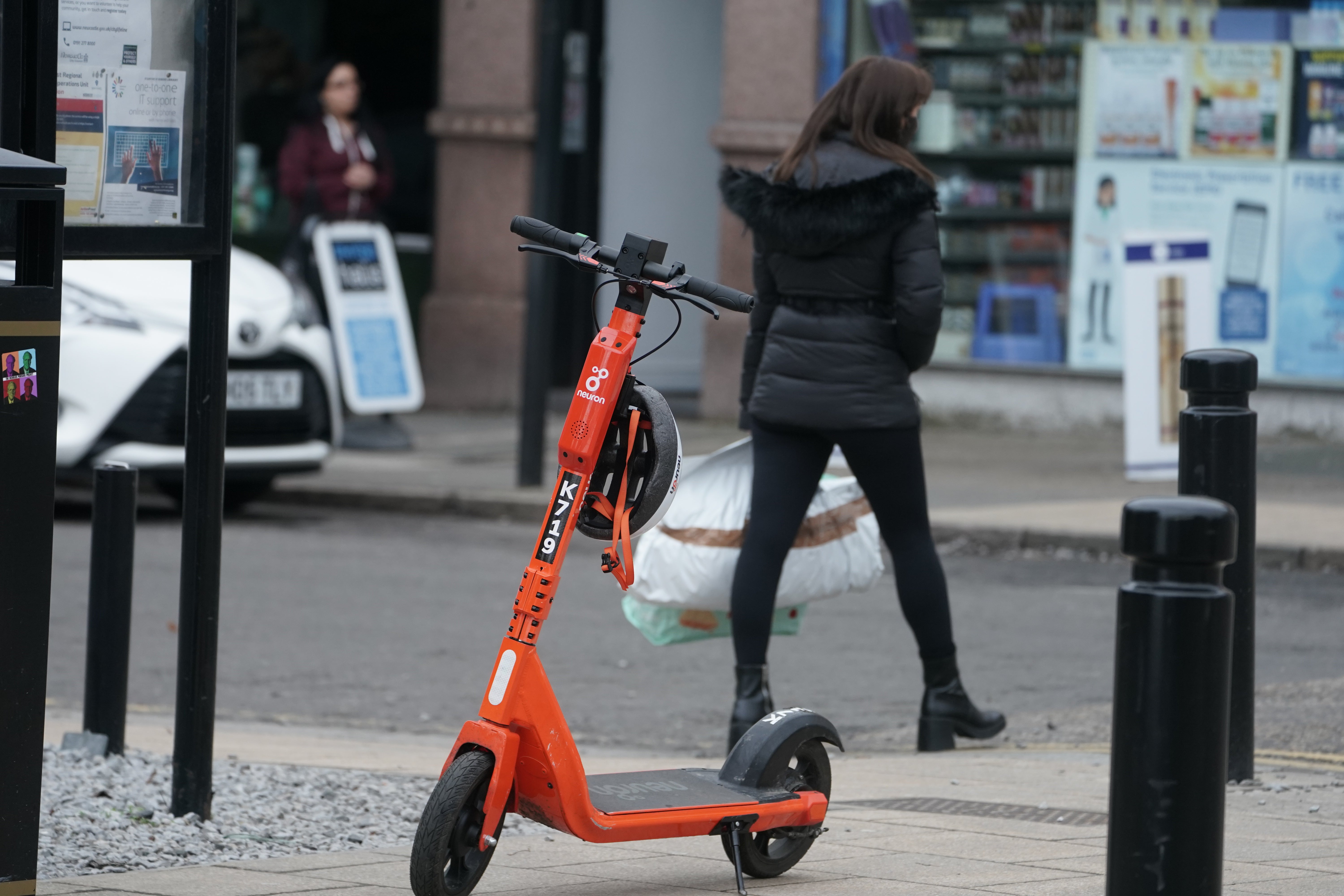 A man has died in an e-scooter crash (PA)