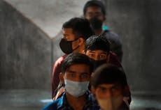 Indian teenagers show huge appetite for Covid vaccines as 50% jabbed in just two weeks