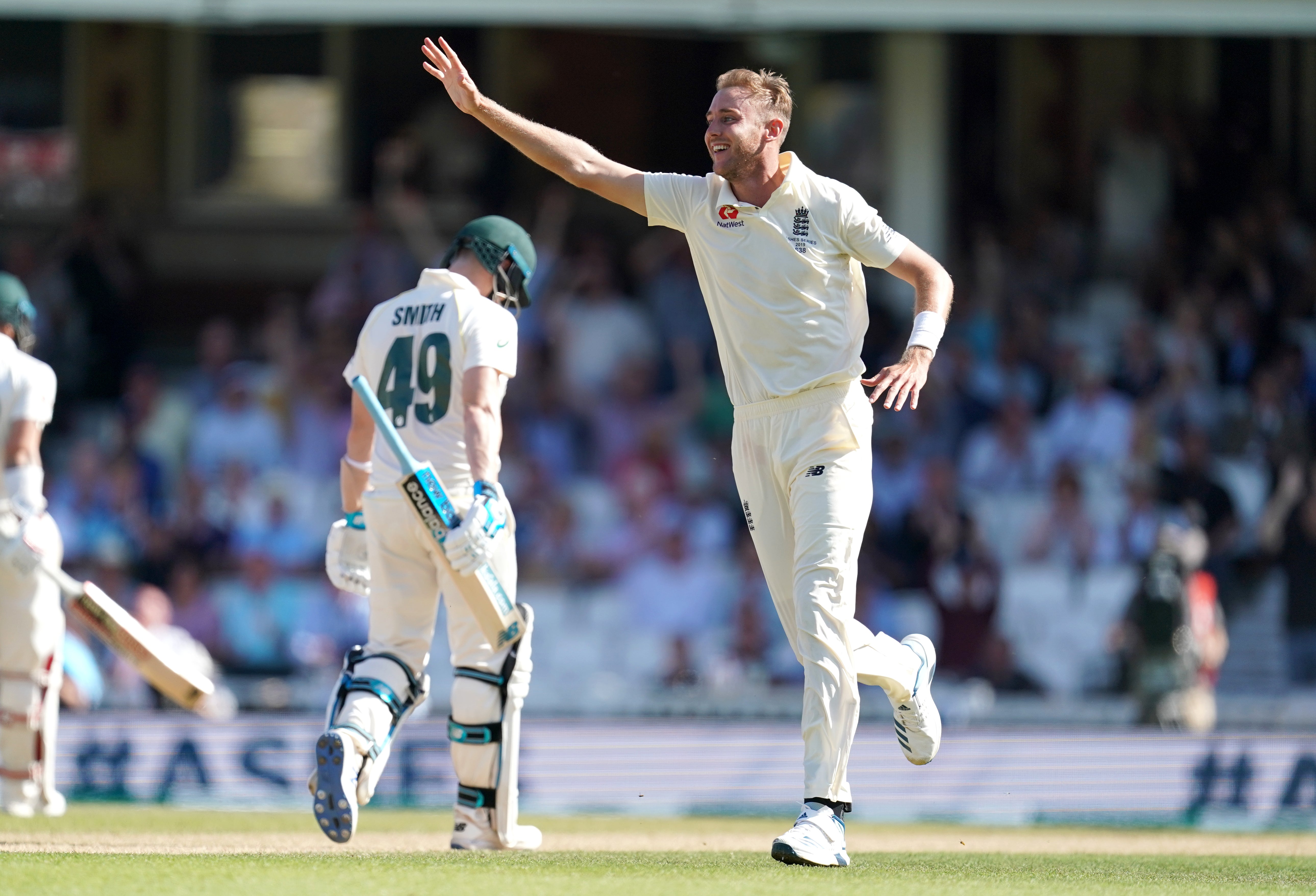 Stuart Broad and Steve Smith have had many battles down the years (John Walton/PA)