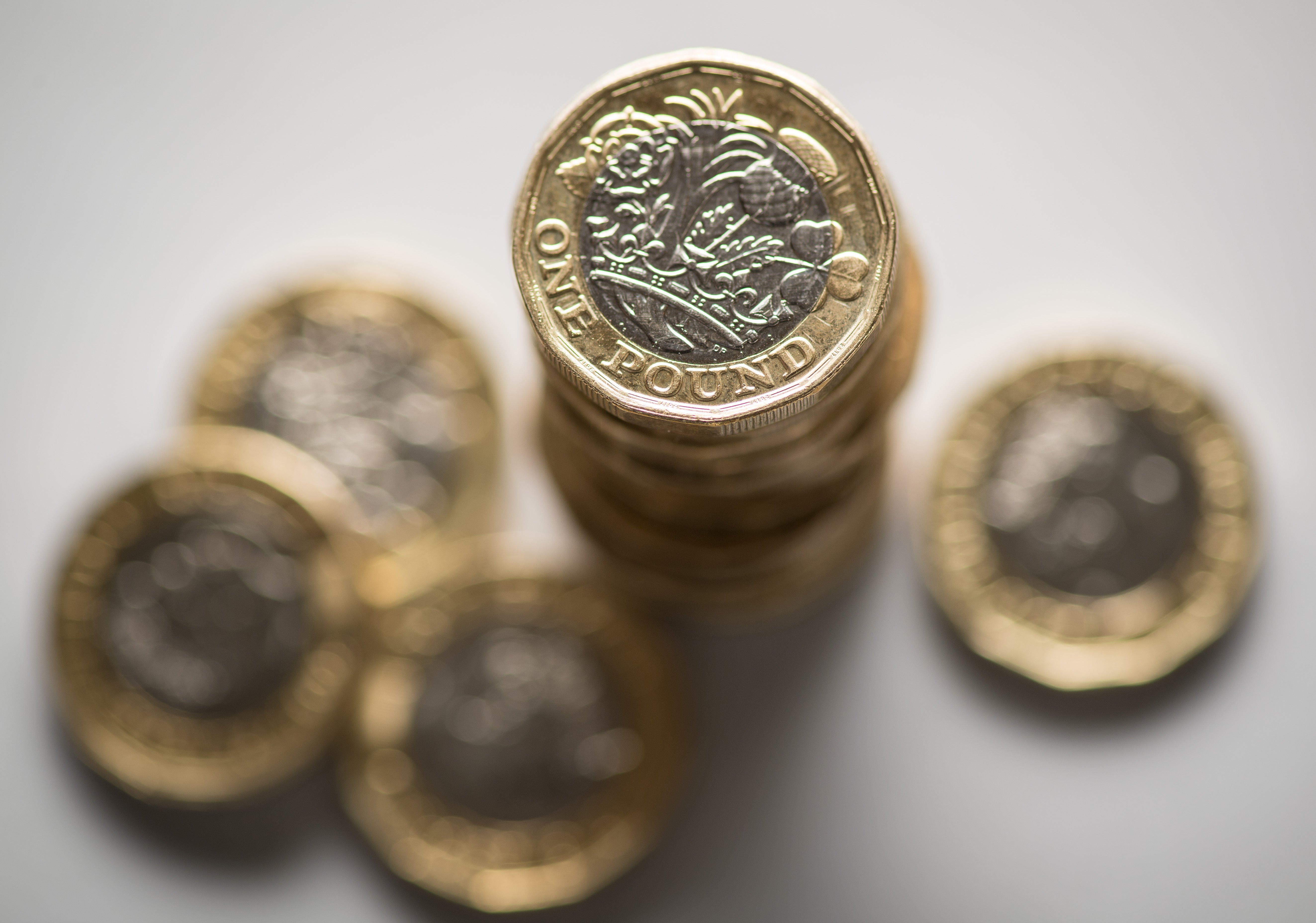 One pound coins (Dominic Lipinski/PA)