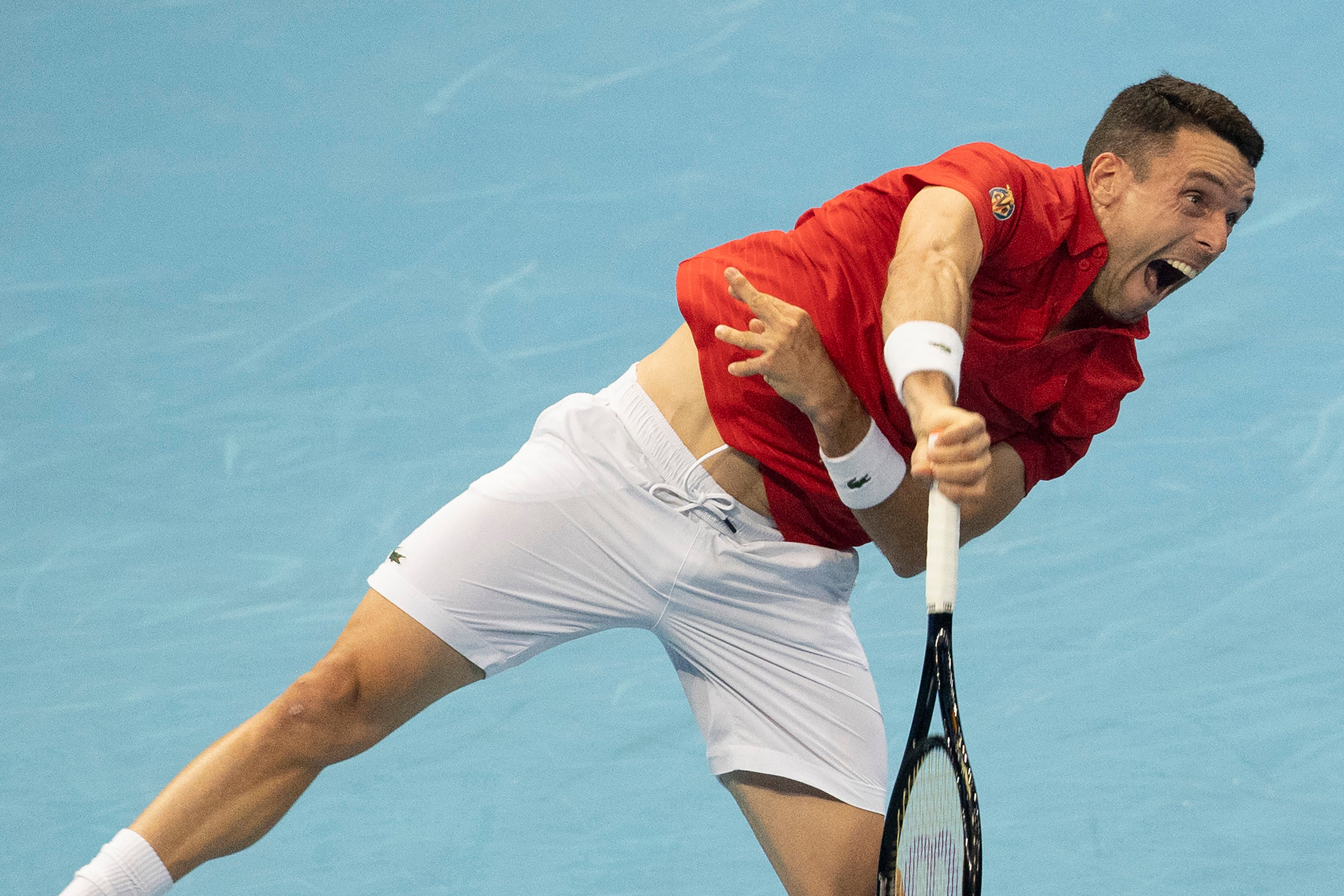 Roberto Bautista Agut sunk Norway’s Casper Ruud (Steve Christo/AP)