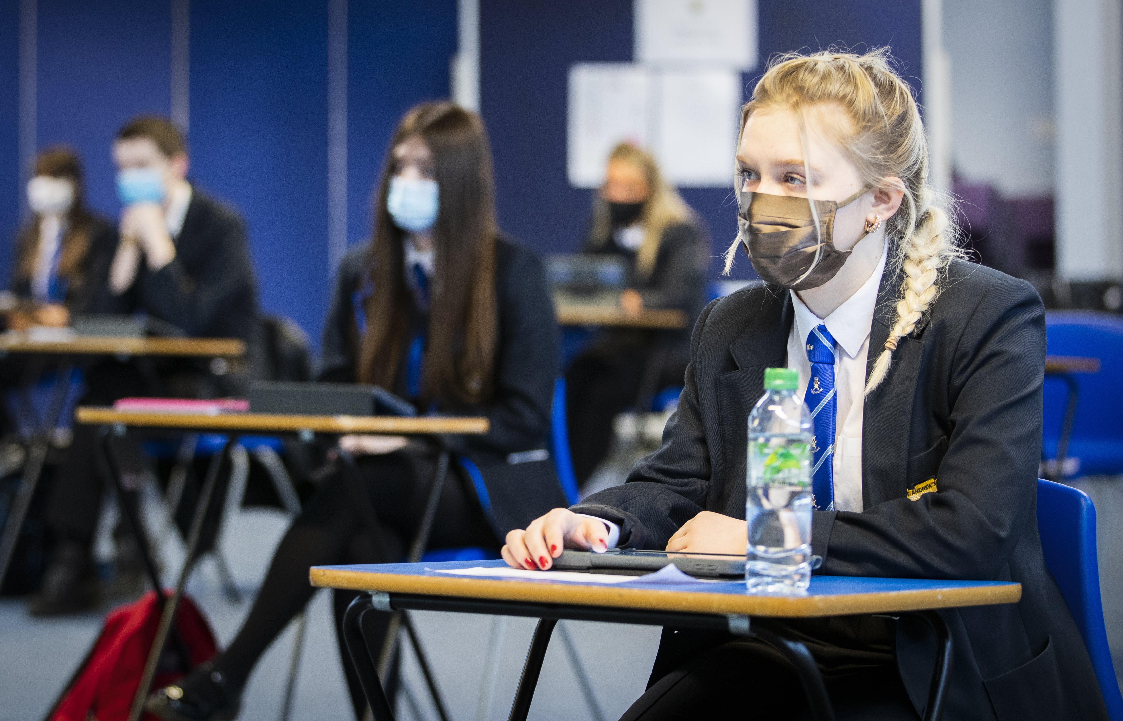 Pupils return to school this week (Jane Barlow/PA)