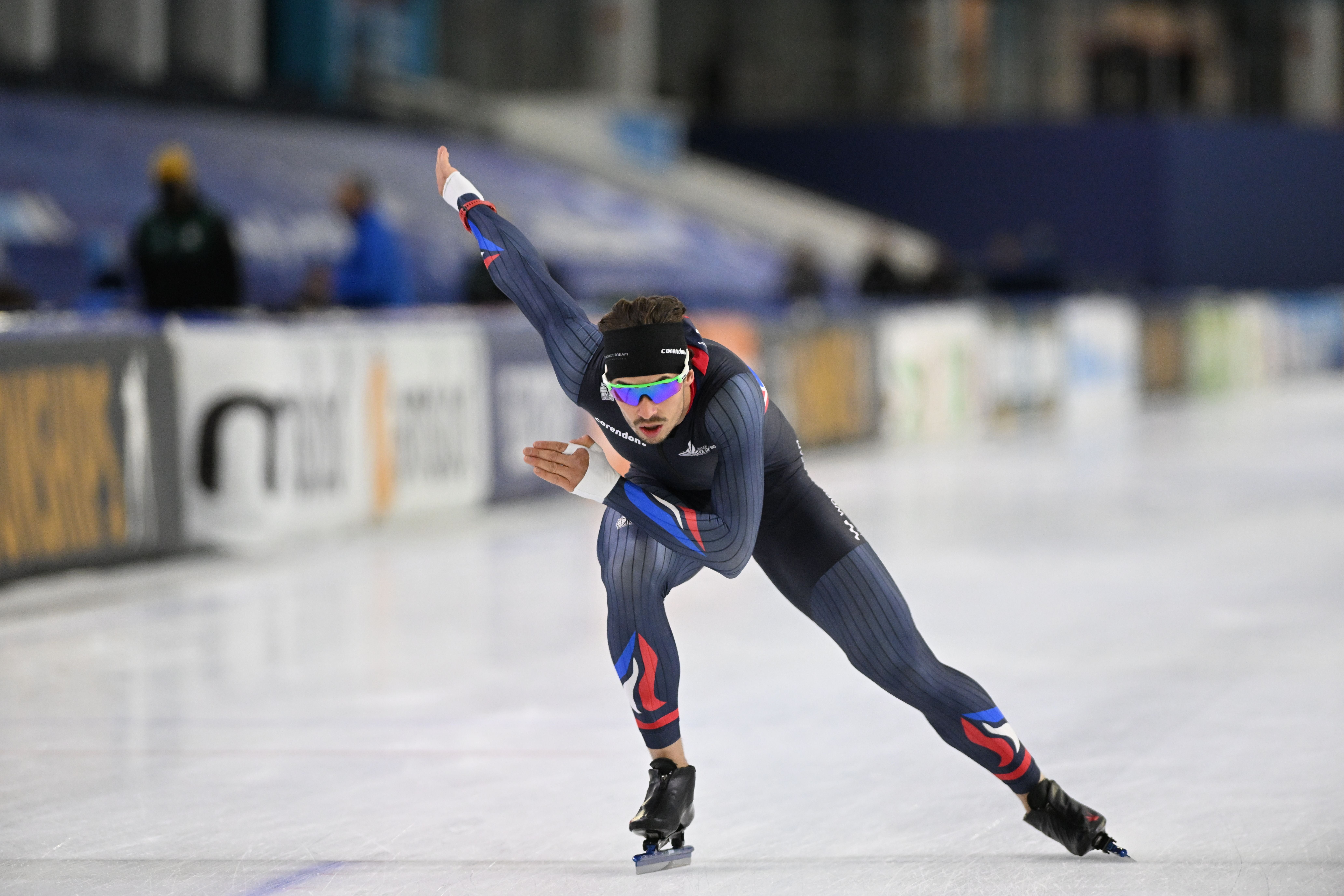 Cornelius Kersten will become the first long-track speed-skater to represent Team GB at a Winter Olympics since 1992 (Vincent Riemersma)