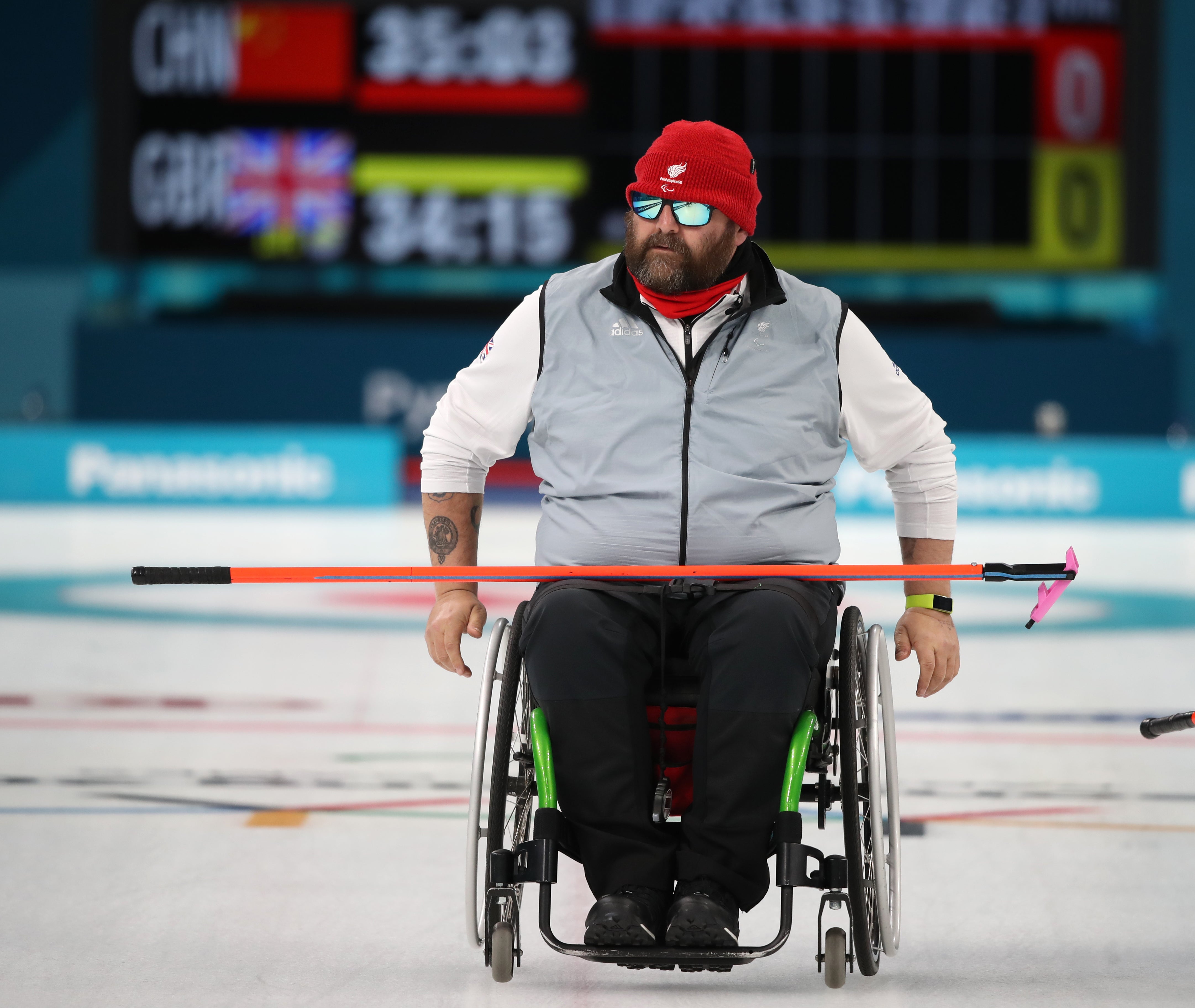 Great Britain’s Gregor Ewan has been selected for his third successive Winter Paralympics (Adam Davy/PA)