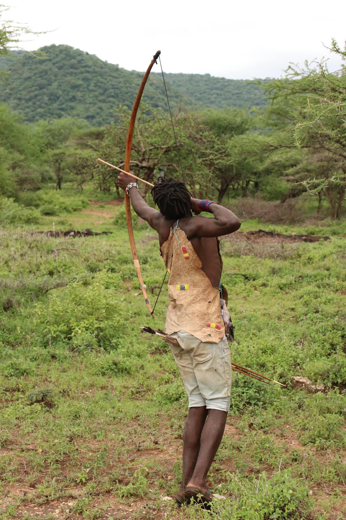 A Hadzabe archer