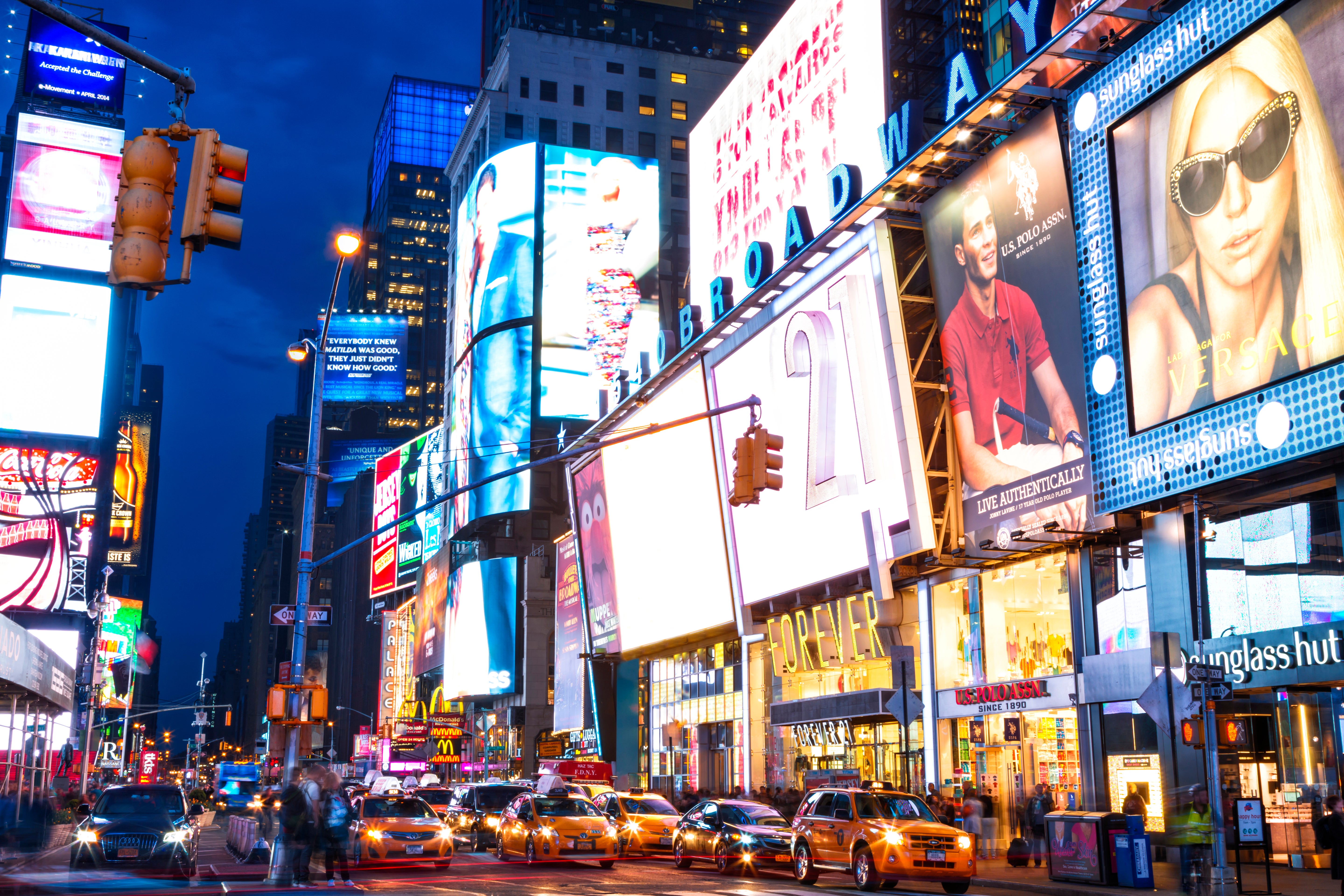 Mother with cancer gets Times Square billboard to help daughter find a man