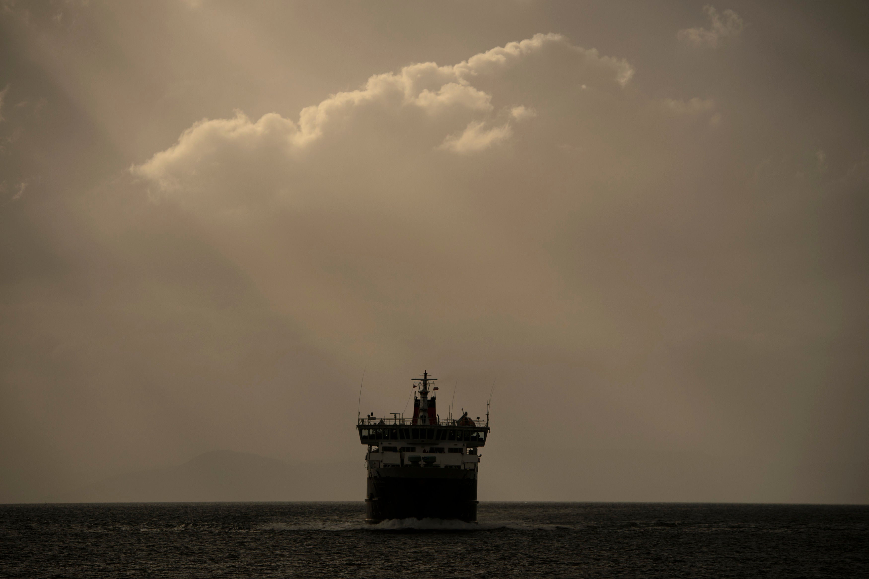 A ferry (John Linton/PA)