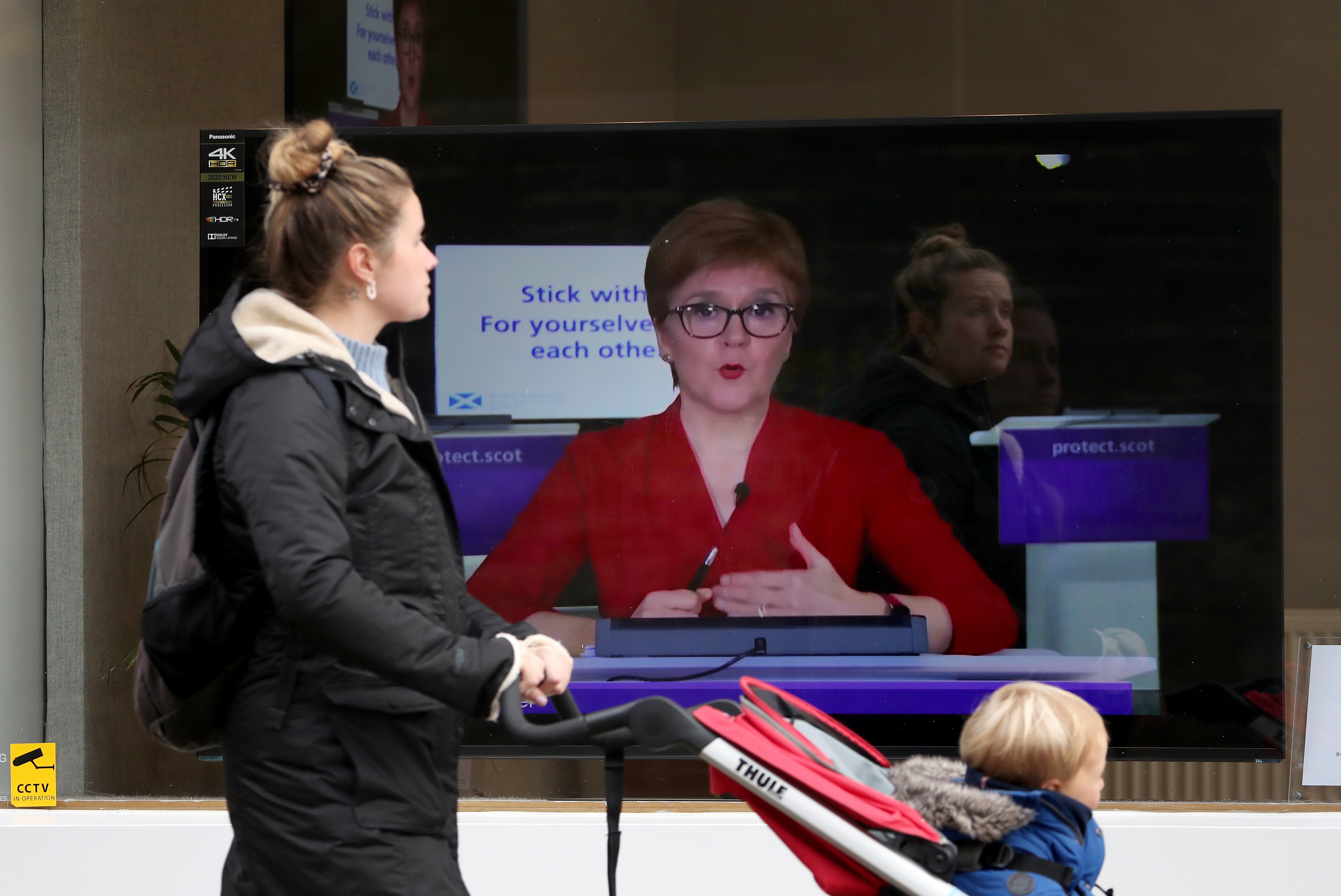 Nicola Sturgeon is due to give a coronavirus update on Wednesday (Andrew Milligan/PA)