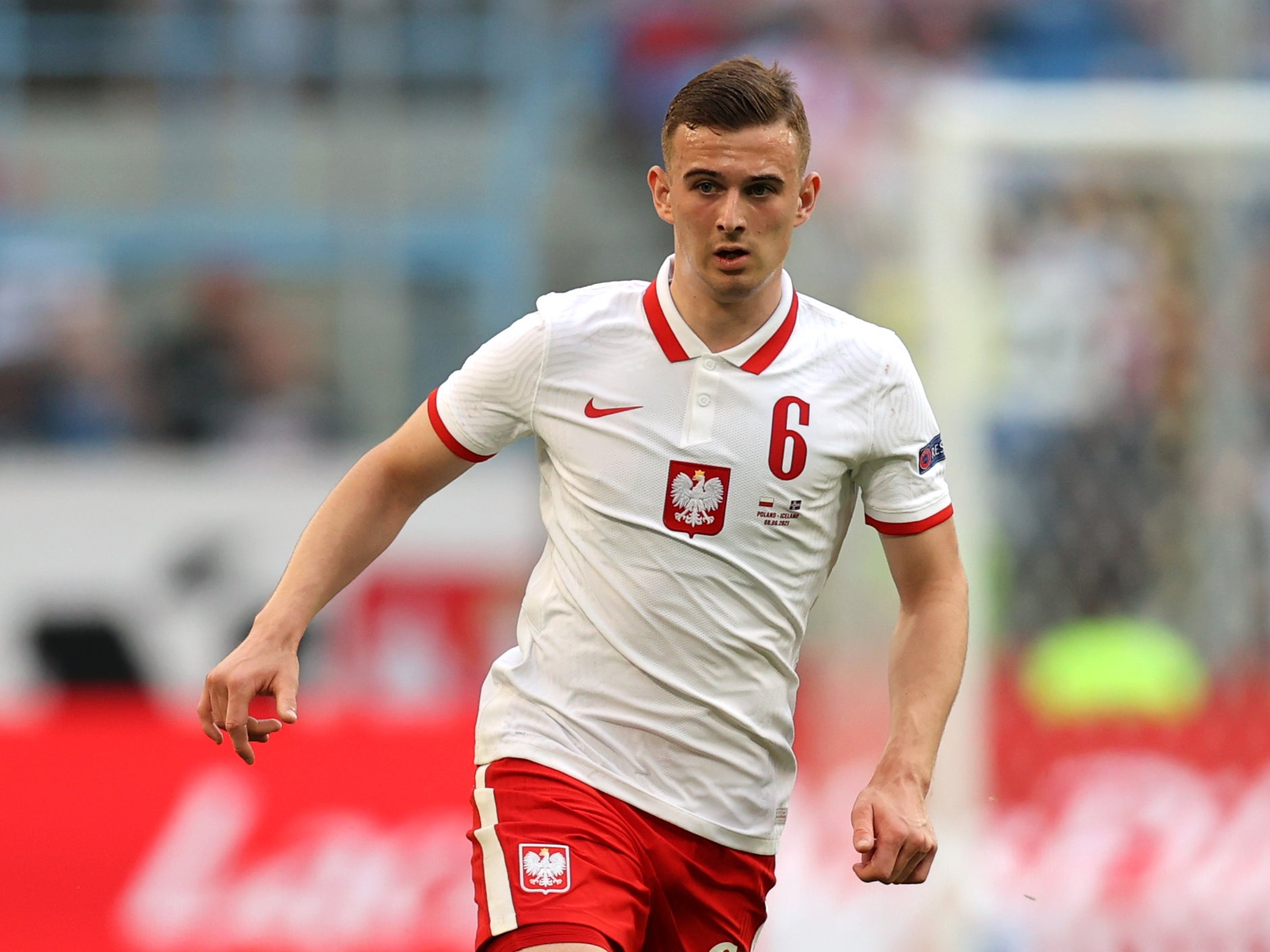 Poland international Kacper Kozlowski has joined Brighton