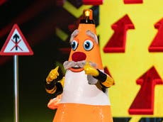 Masked Singer UK: Aled Jones unveiled as Traffic Cone in semi-final elimination