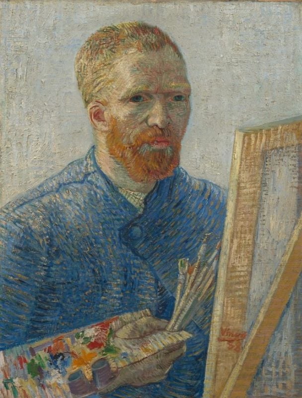 Self-portrait of Van Gogh, 1887-88