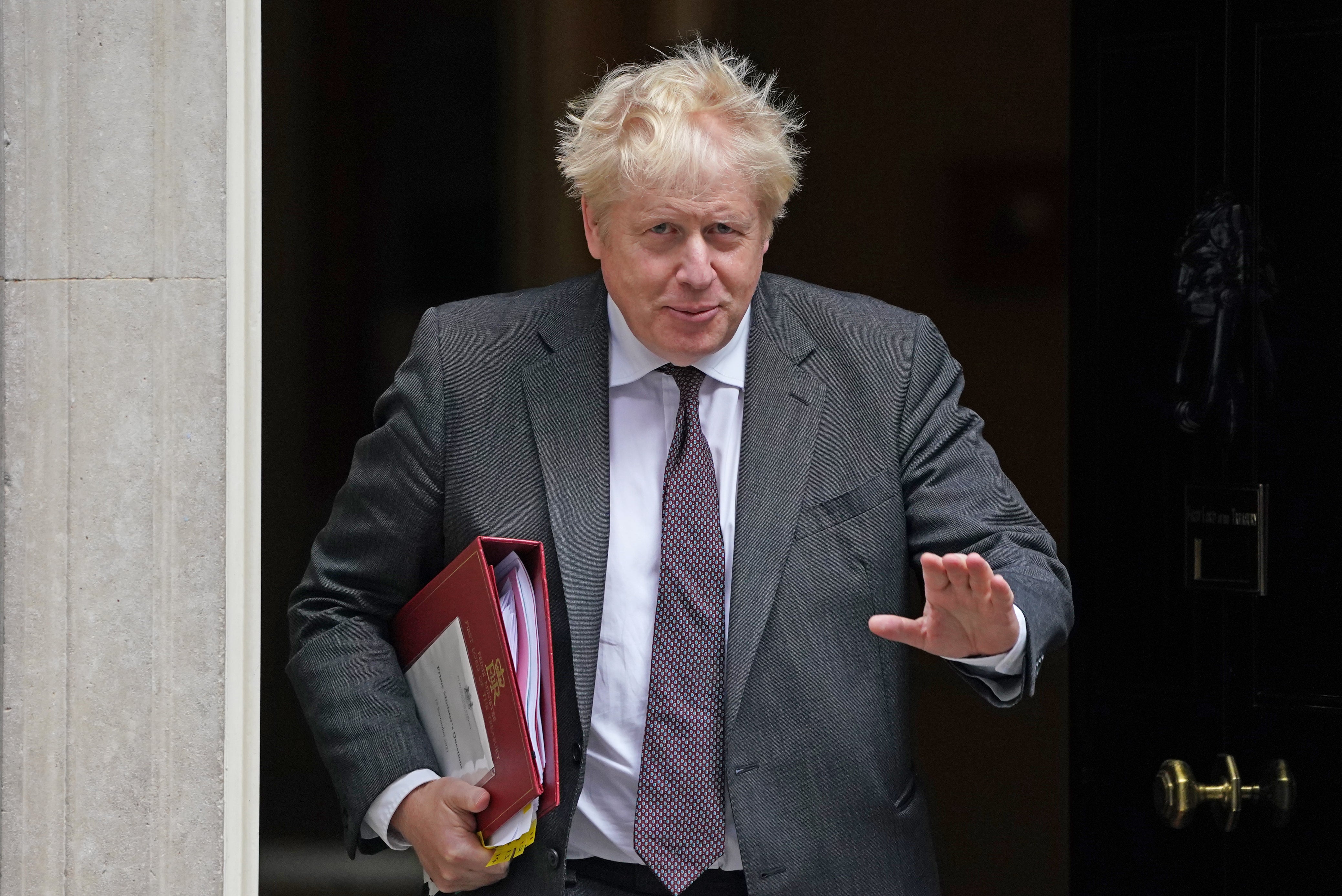 Boris Johnson rejected calls to scrap VAT from household energy bills (Victoria Jones/PA)