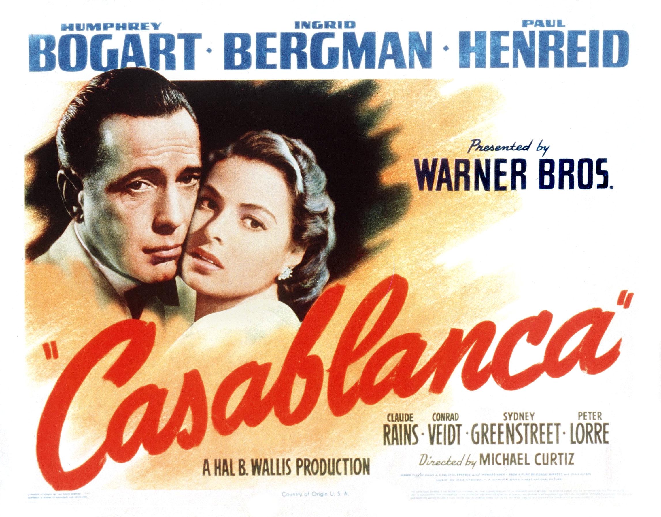 Film critics and cultural historians have spent decades trying to work out why ‘Casablanca’ turned out so well