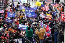 Republicans dub Capitol riot that left 100 police injured ‘legitimate political discourse’