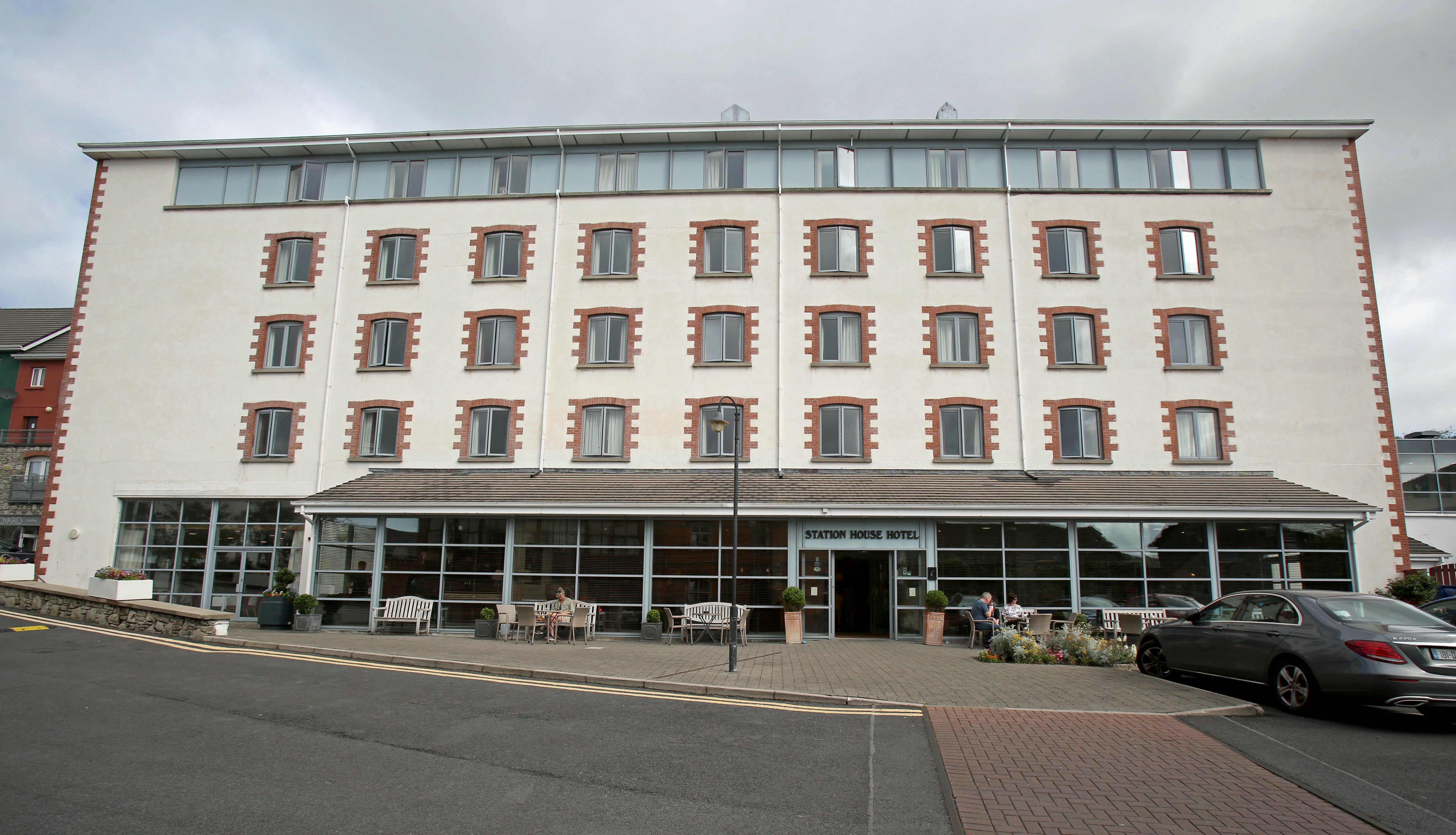 The Station House Hotel in Clifden, Co Galway, Ireland where The Oireachtas Golf Society event was held (PA)