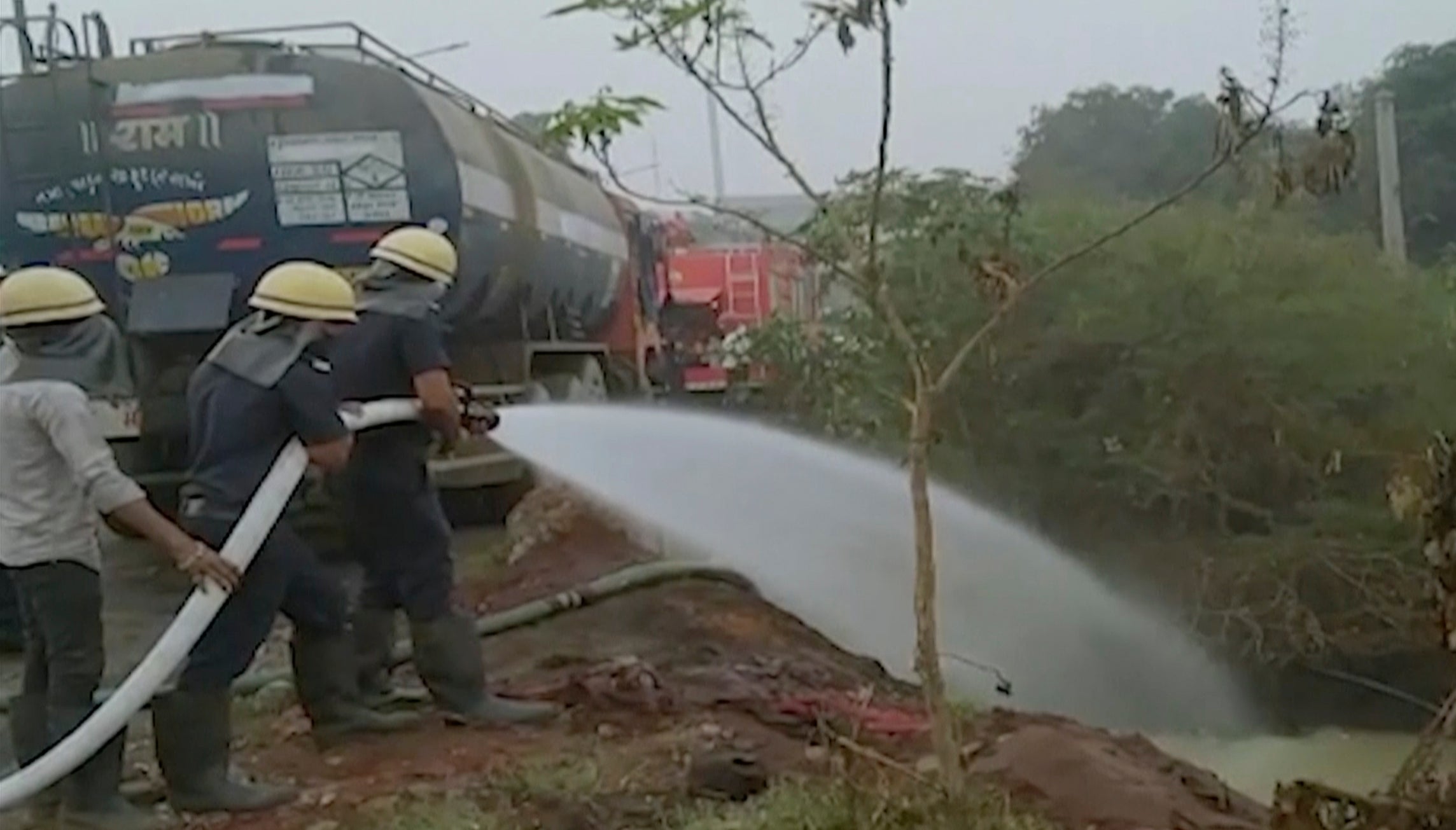 India Tanker Gas Leak