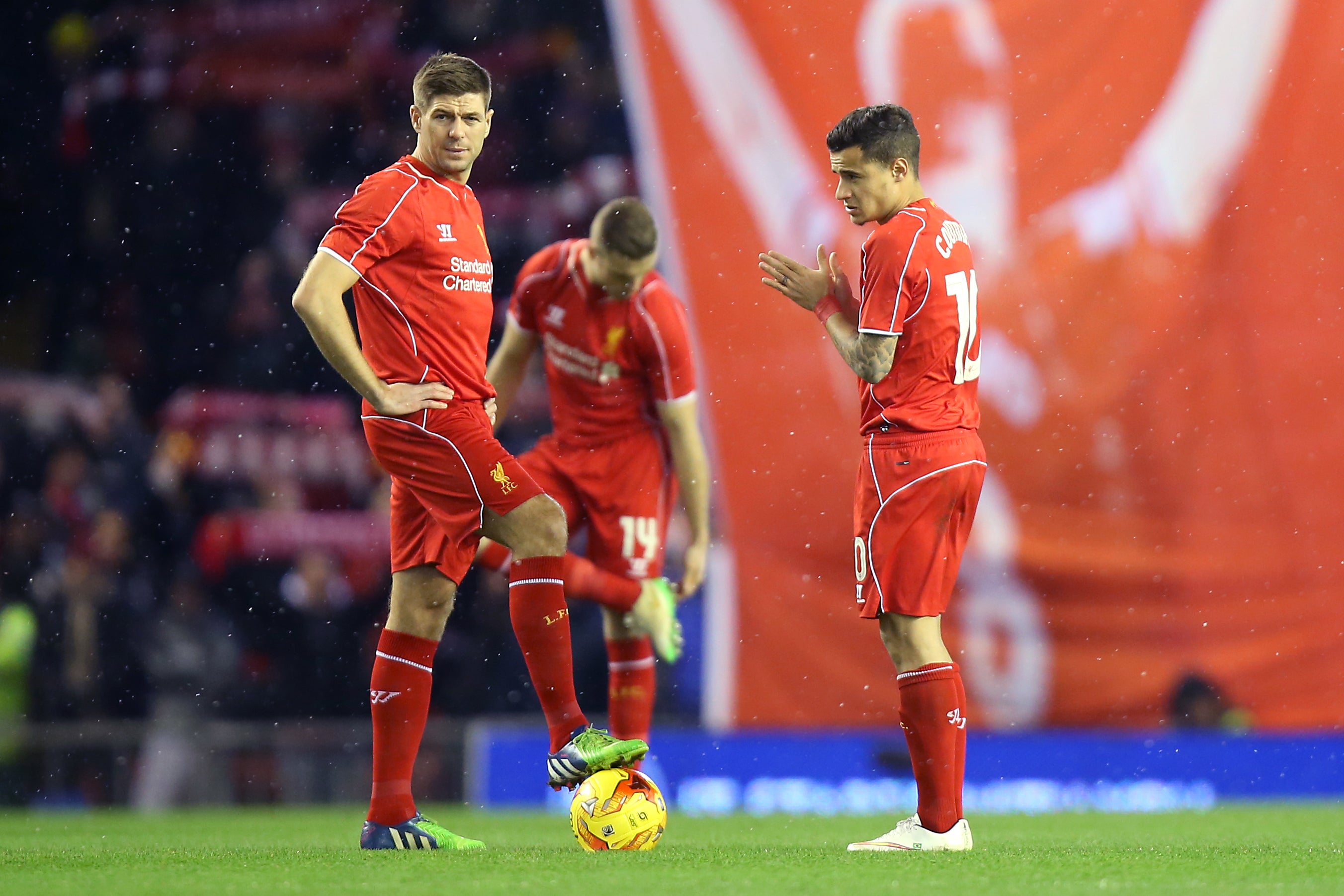 Aston Villa manager Steven Gerrard, left, has described former Liverpool team-mate Philippe Coutinho, right, as a “special player” amid speculation linking him to Villa Park (Peter Byrne/PA)