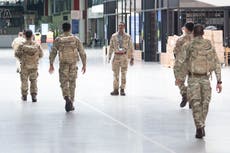 Military deployed to London hospitals due to Covid staff shortages