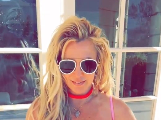 Britney Spears has been supported after sharing a nude photo on Instagram