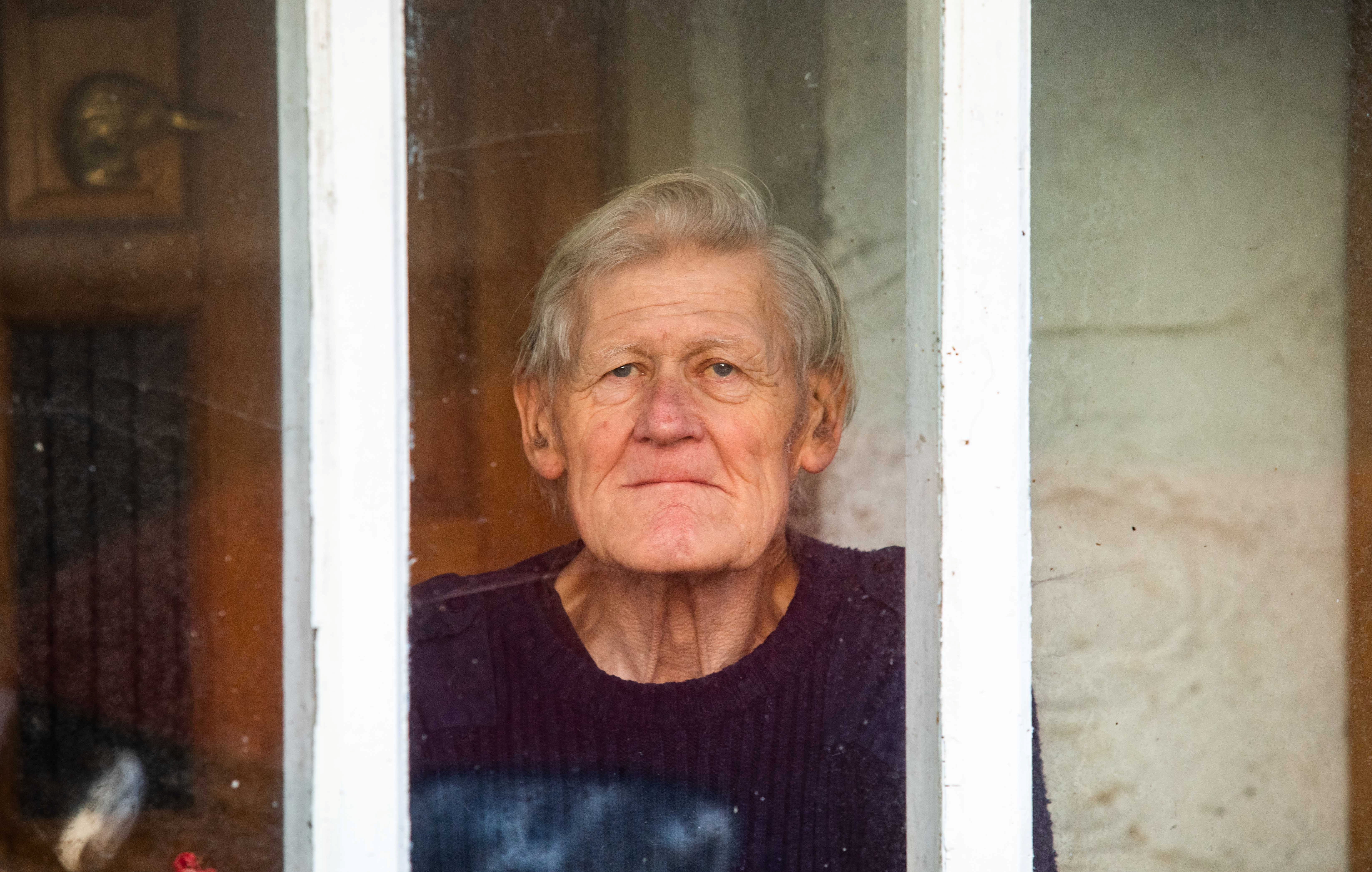 Alan Gosling at his home in Buckfastleigh, Devon