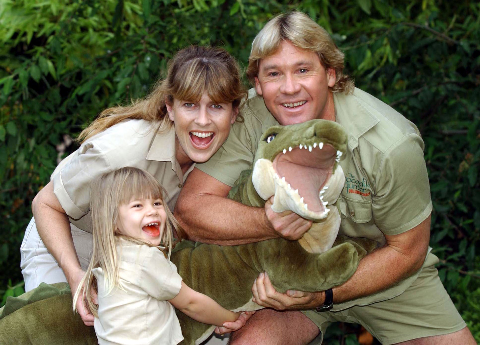 Some influencers may be trying to mimick famous figures such as the late Steve Irwin