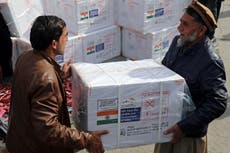 India sends medicines to Afghanistan, wheat to follow