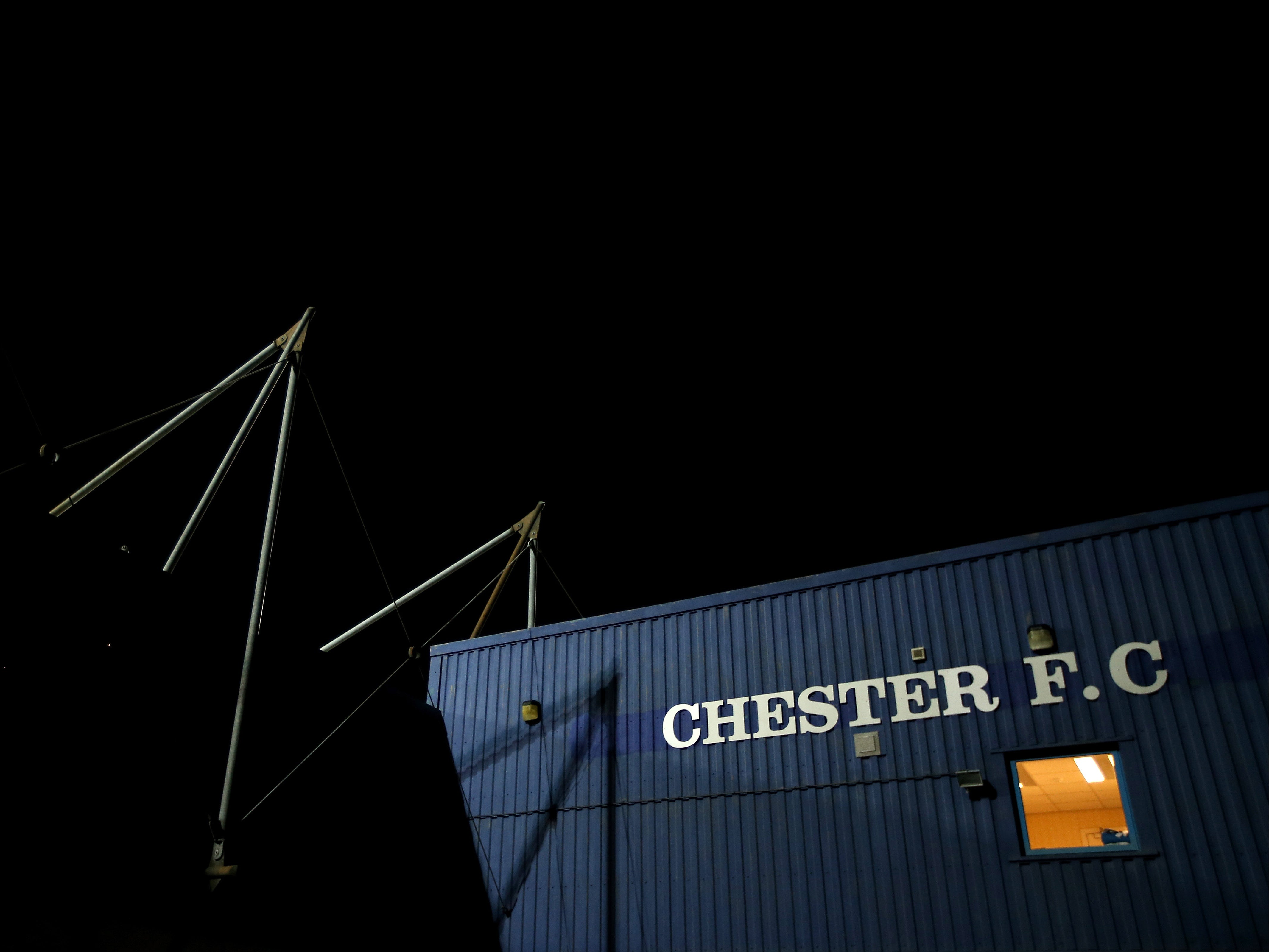 Chester’s Deva Stadium is located in Wales