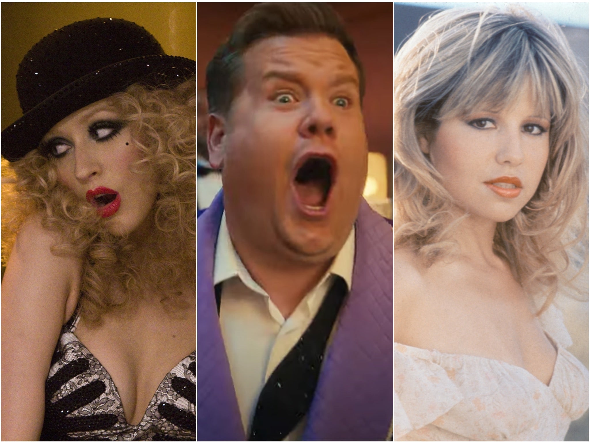 Christina Aguilera in ‘Burlesque’, James Corden in ‘The Prom’ and Pia Zadora in ‘Butterfly'