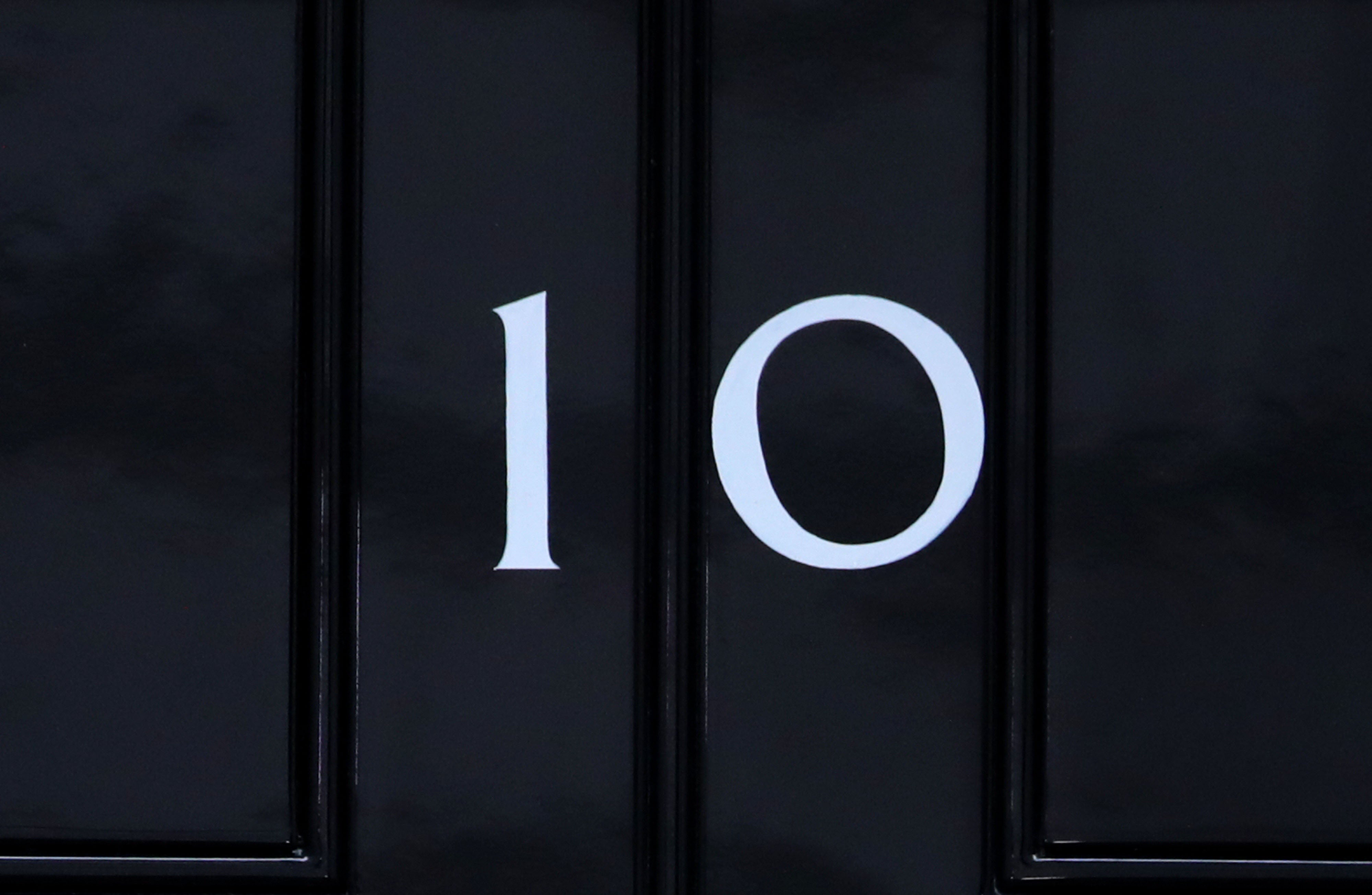 The door to 10 Downing Street (Aaron Chown/PA)