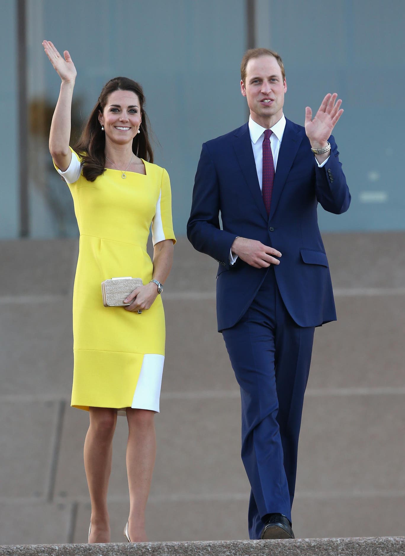 Kate and William in Australia