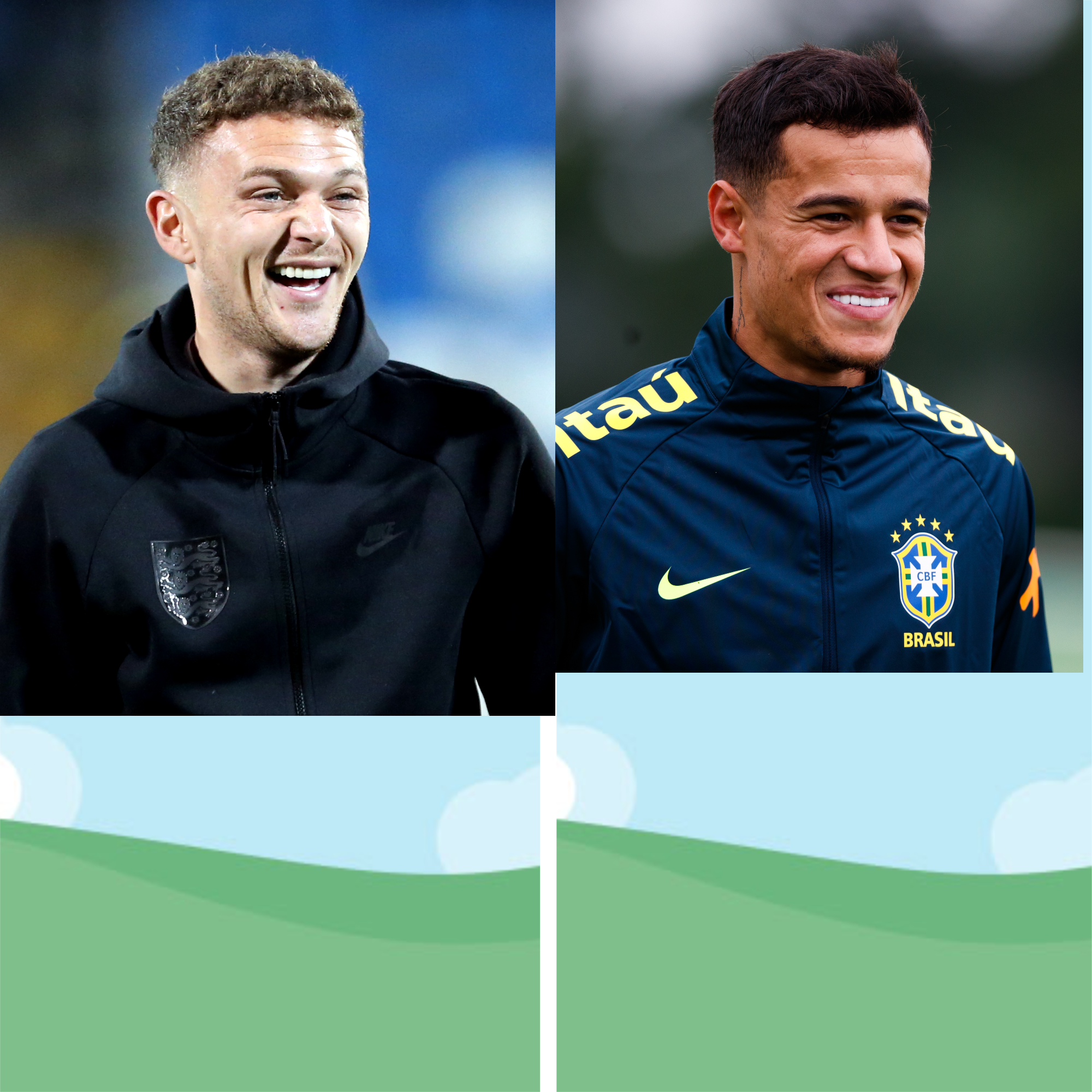 Kieran Trippier and Philippe Coutinho have returned to the Premier League from Spain (John Walton/Steven Paston/PA)