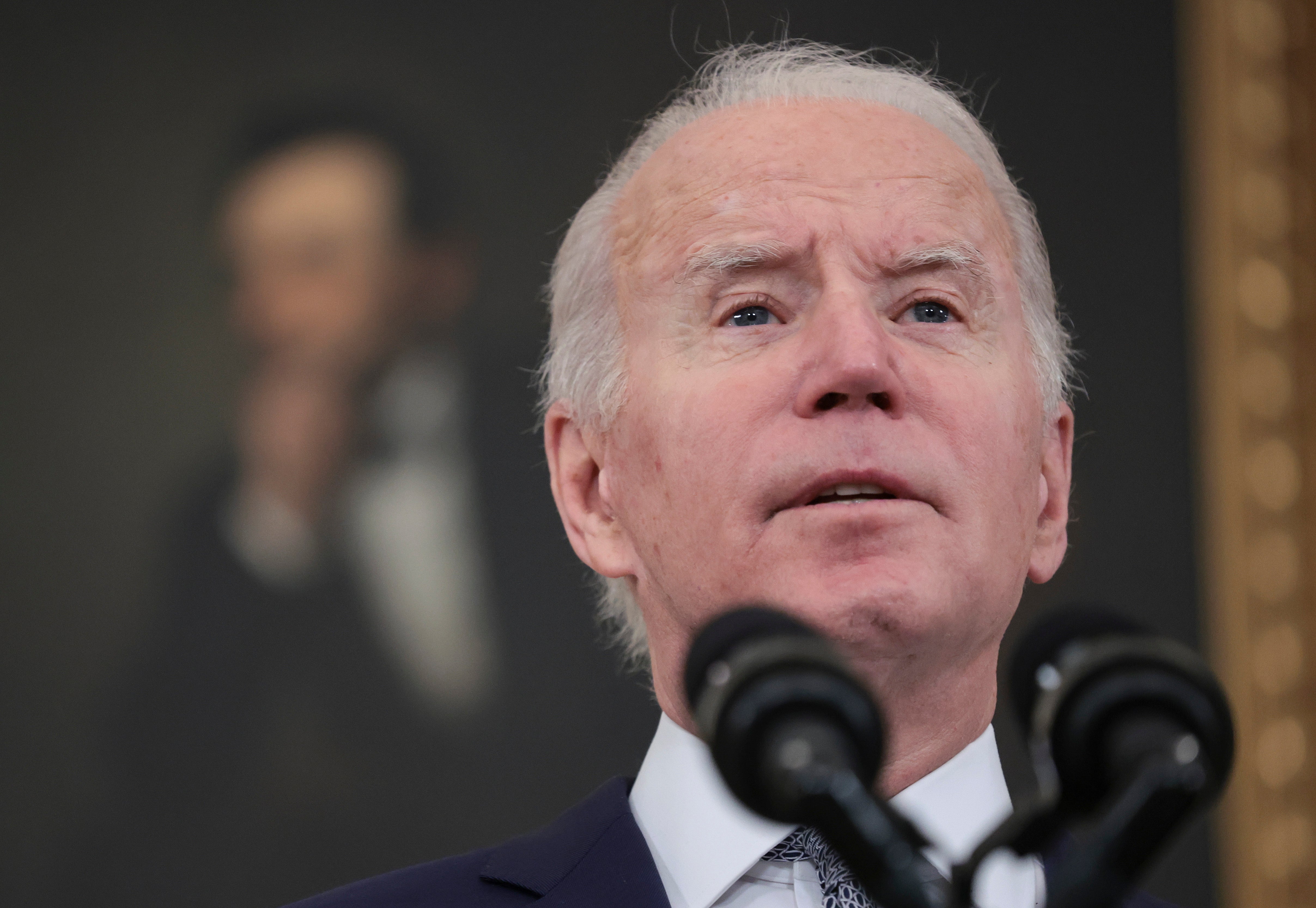 US president Joe Biden was speaking at the White House to deliver the December jobs report on Friday