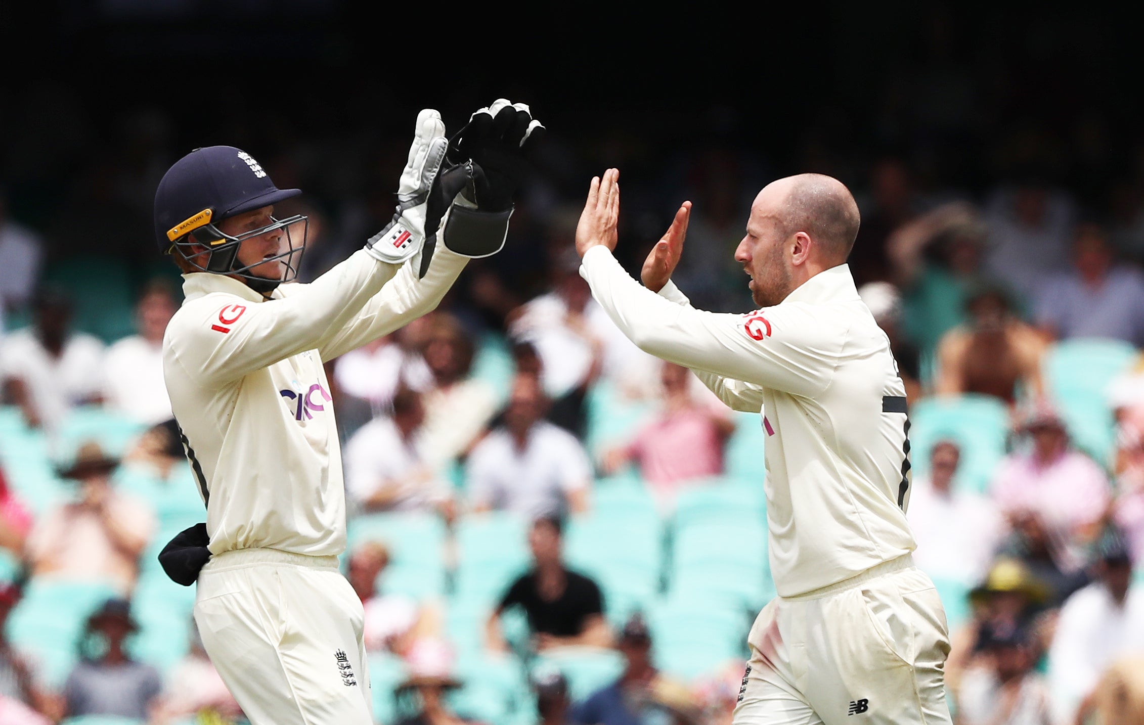 Ollie Pope impressed as a stand-in with the gloves