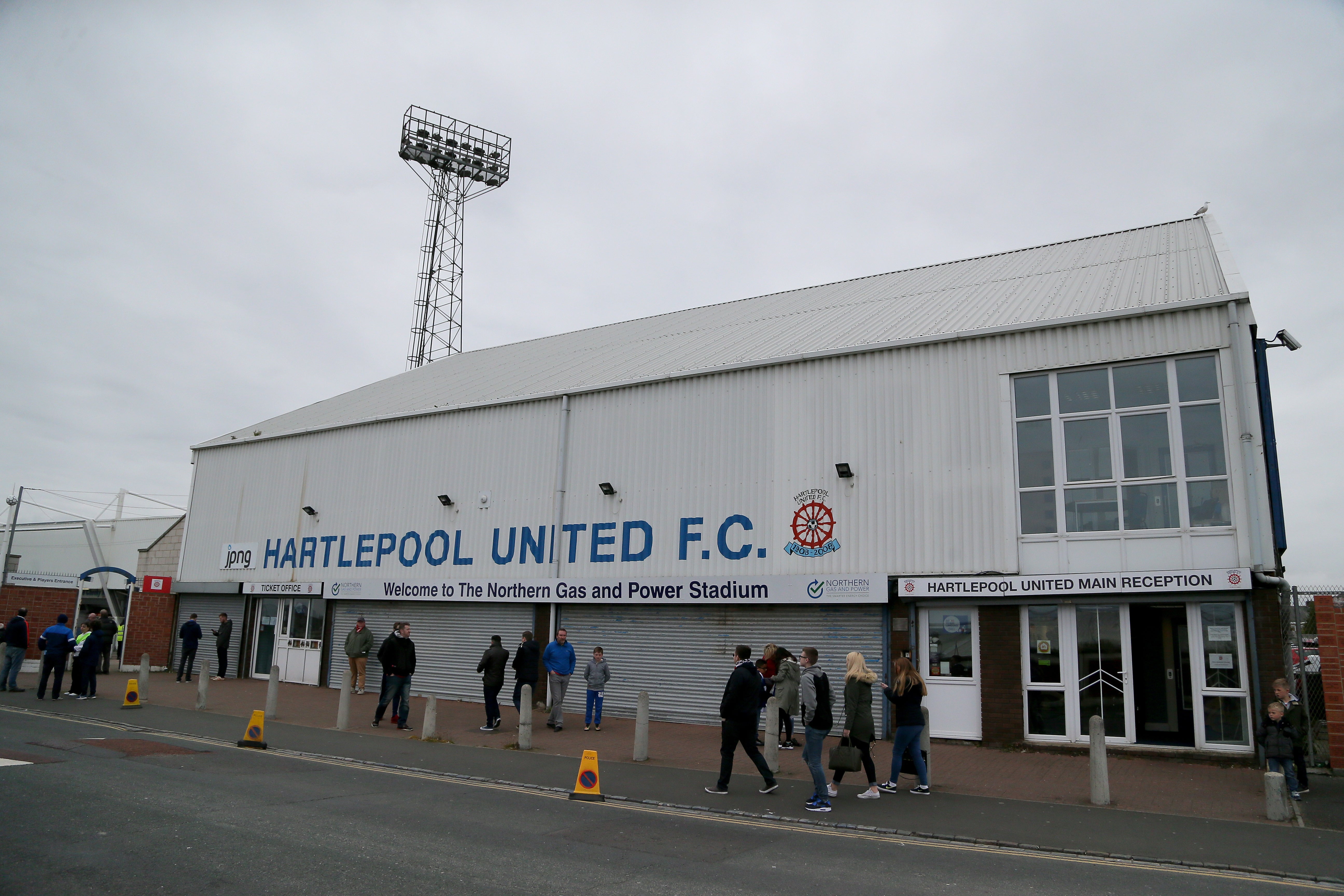 Hartlepool came from behind to stun Blackpool in the FA Cup (Nigel French/PA).