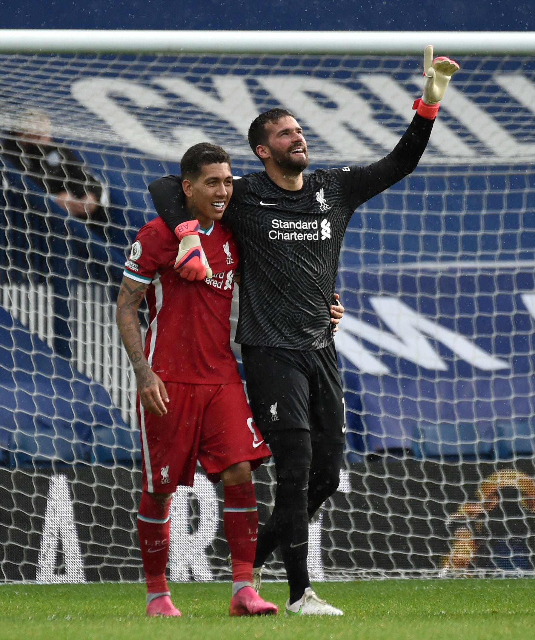 Alisson and Roberto Firmino were among those to miss last weekend’s draw with Chelsea (Rui Vieira/PA)