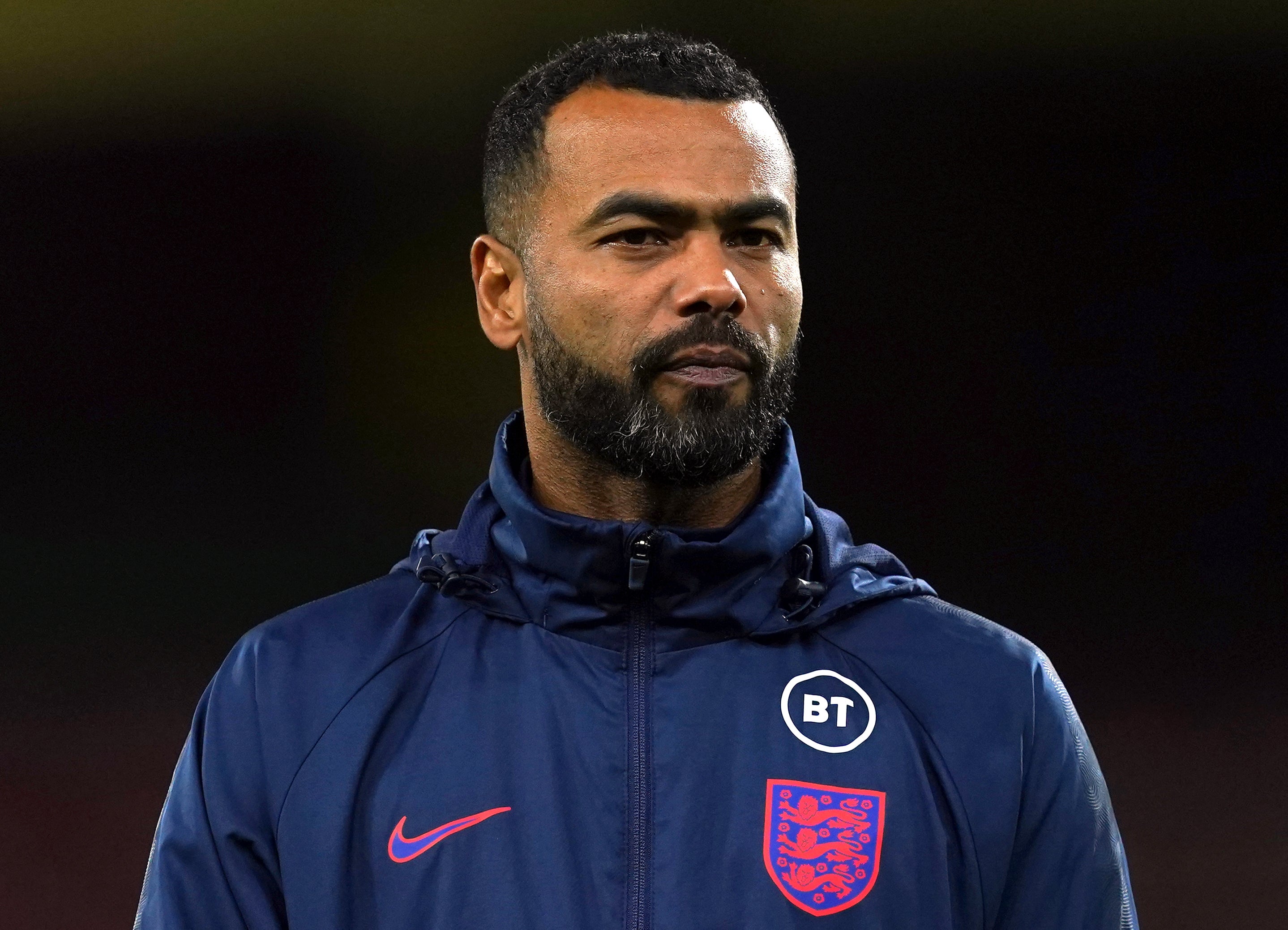 Ashley Cole was part of the television commentary team at Swindon (PA Images/Martin Rickett)