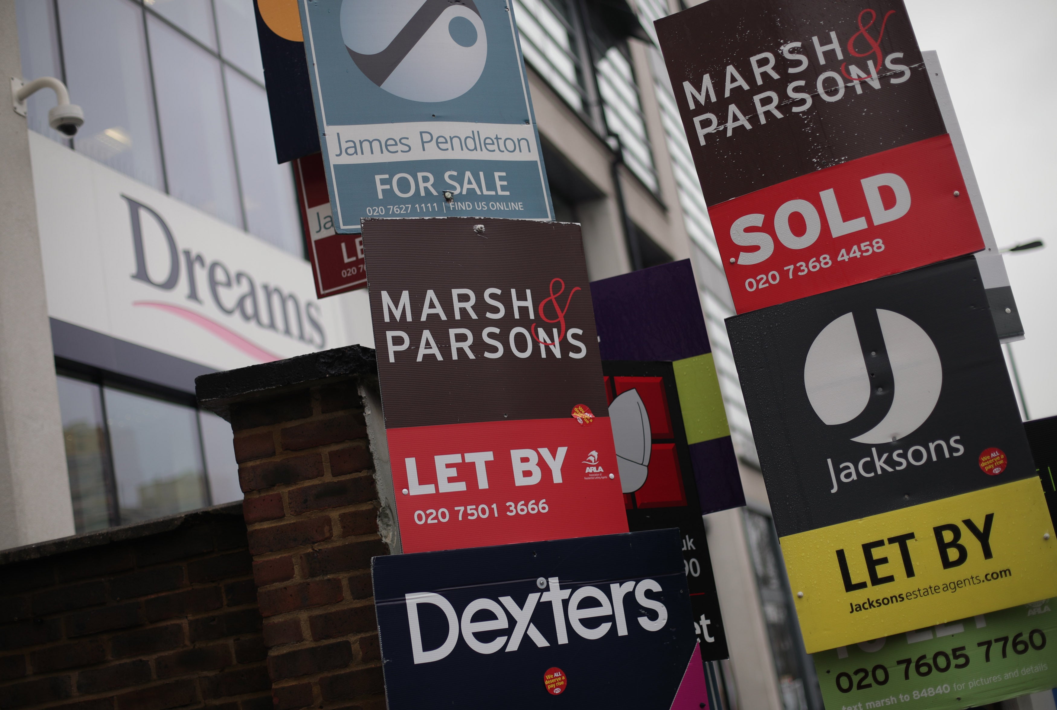 The average house seller in England and Wales last year sold their property for around £95,000 more than they had paid for it, according to Hamptons (Yui Mok/PA)