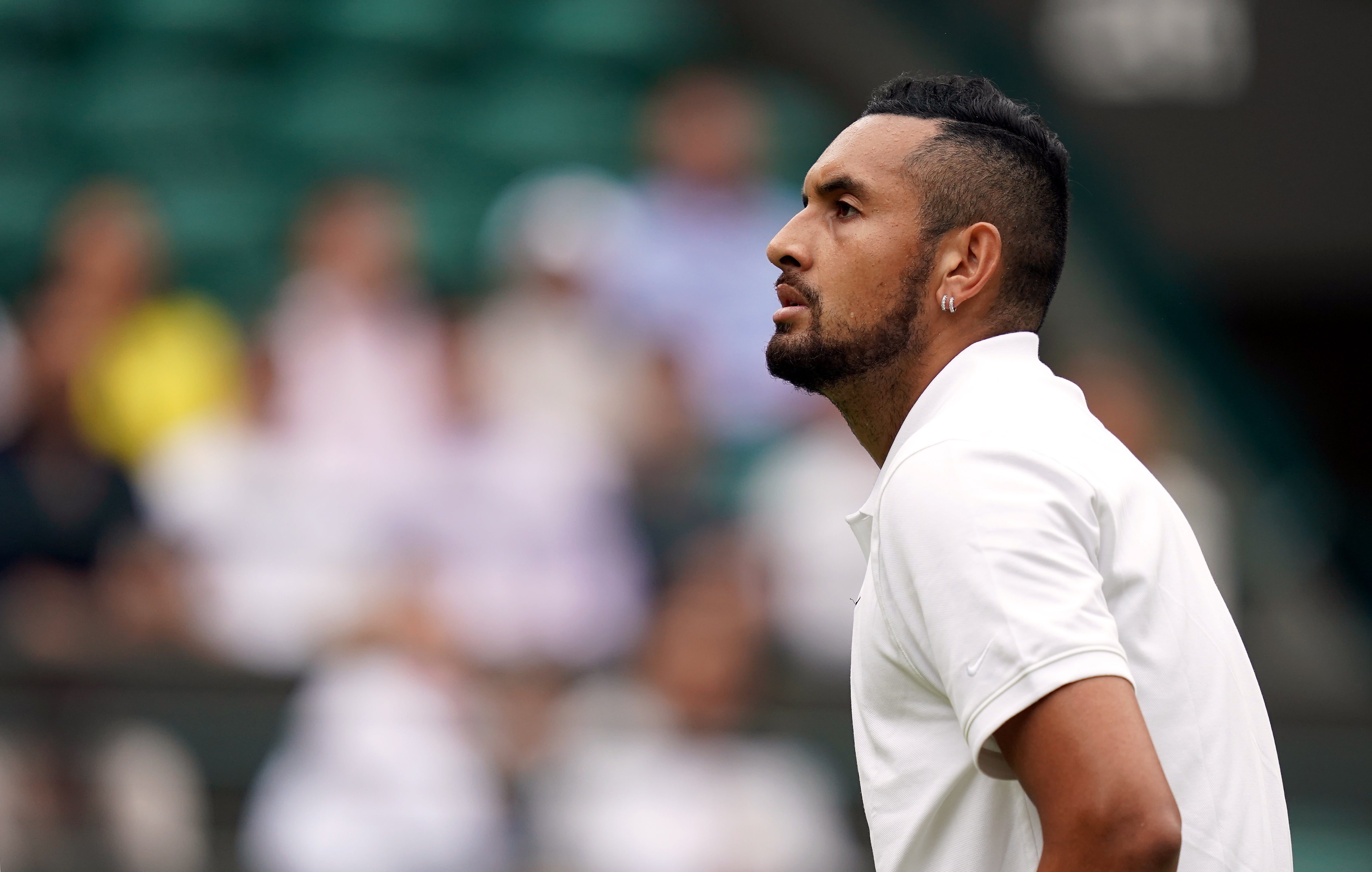 Nick Kyrgios has tested positive for Covid-19 (John Walton/PA)