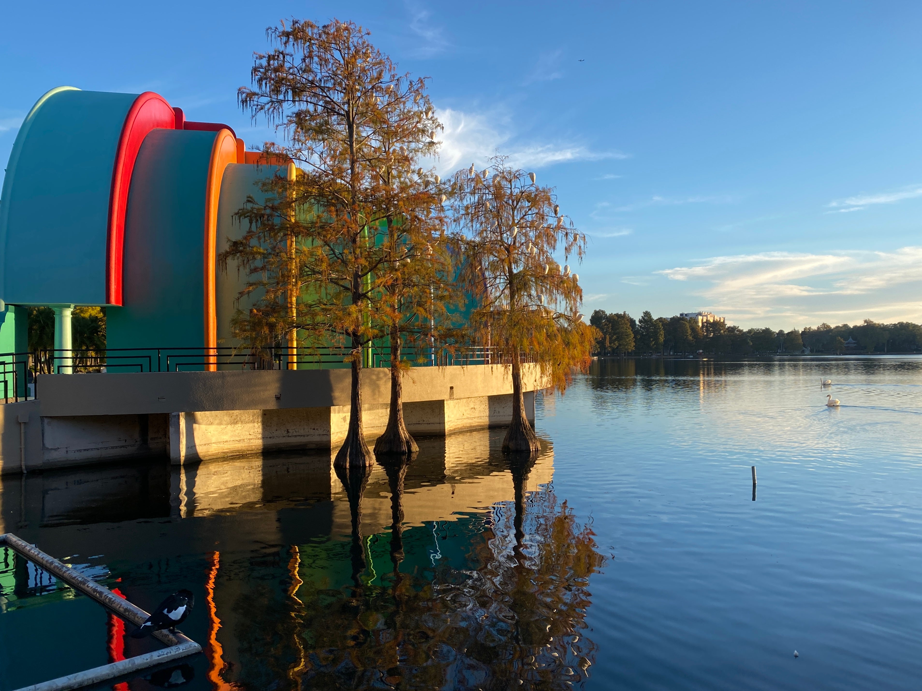 Water world: Lake Eola in the centre of Orlando