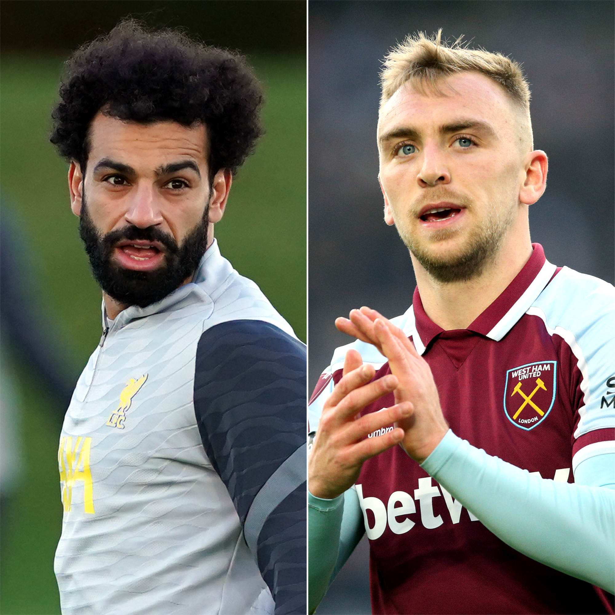 Jarrod Bowen has spoken of his admiration for Mohamed Salah (PA images)