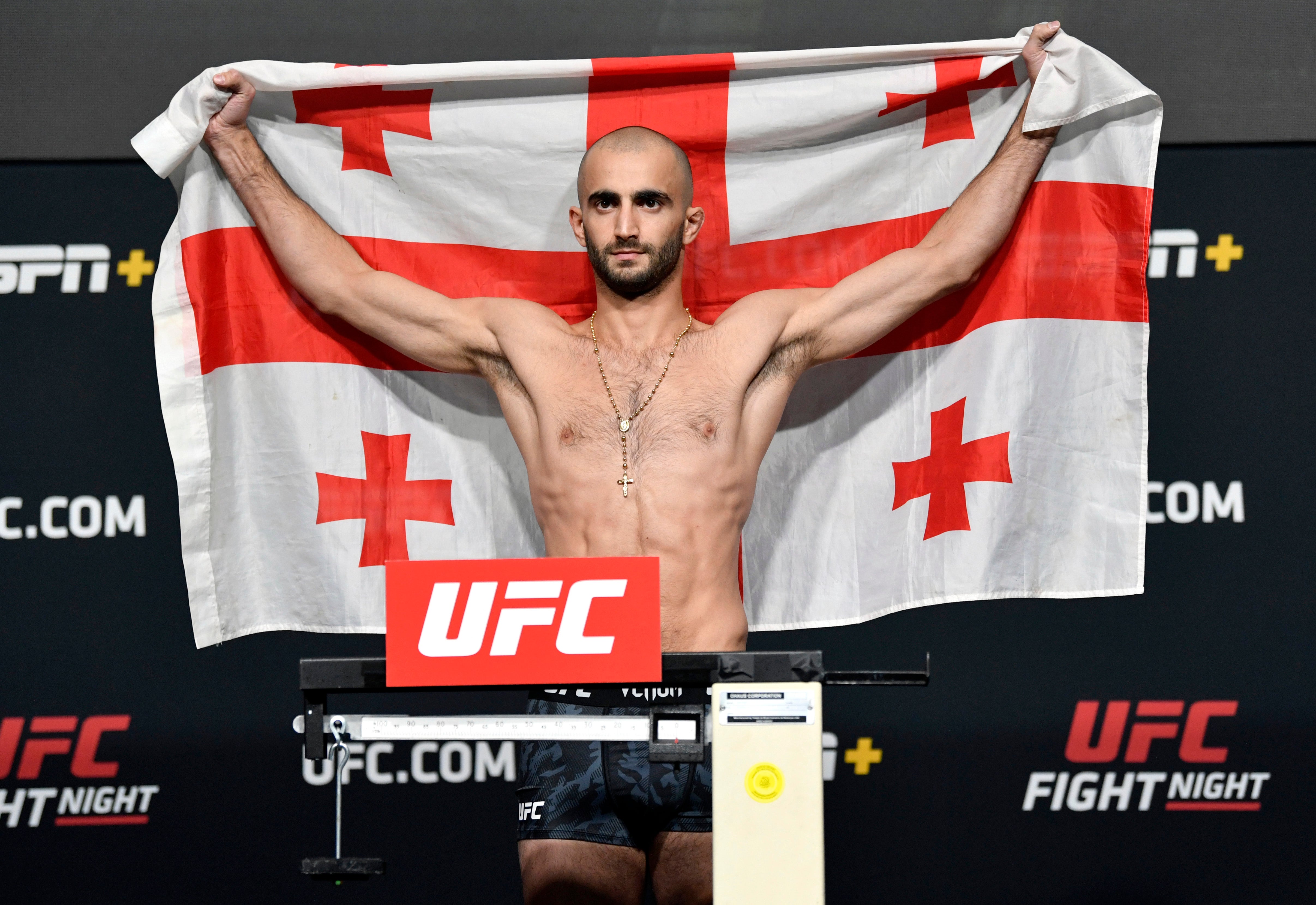 UFC featherweight Giga Chikadze