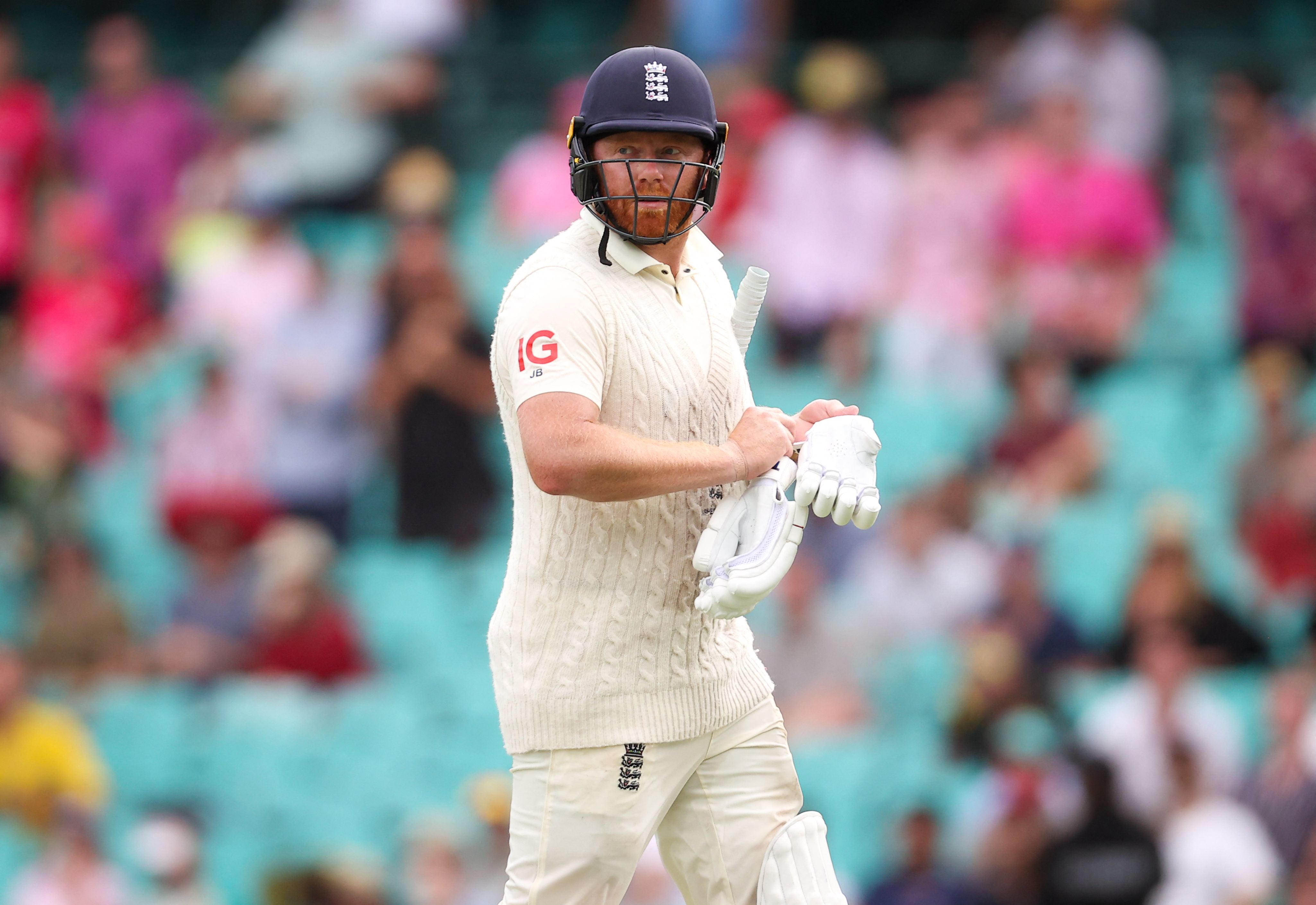 Bairstow played a key role in ensuring England avoided an Ashes whitewash