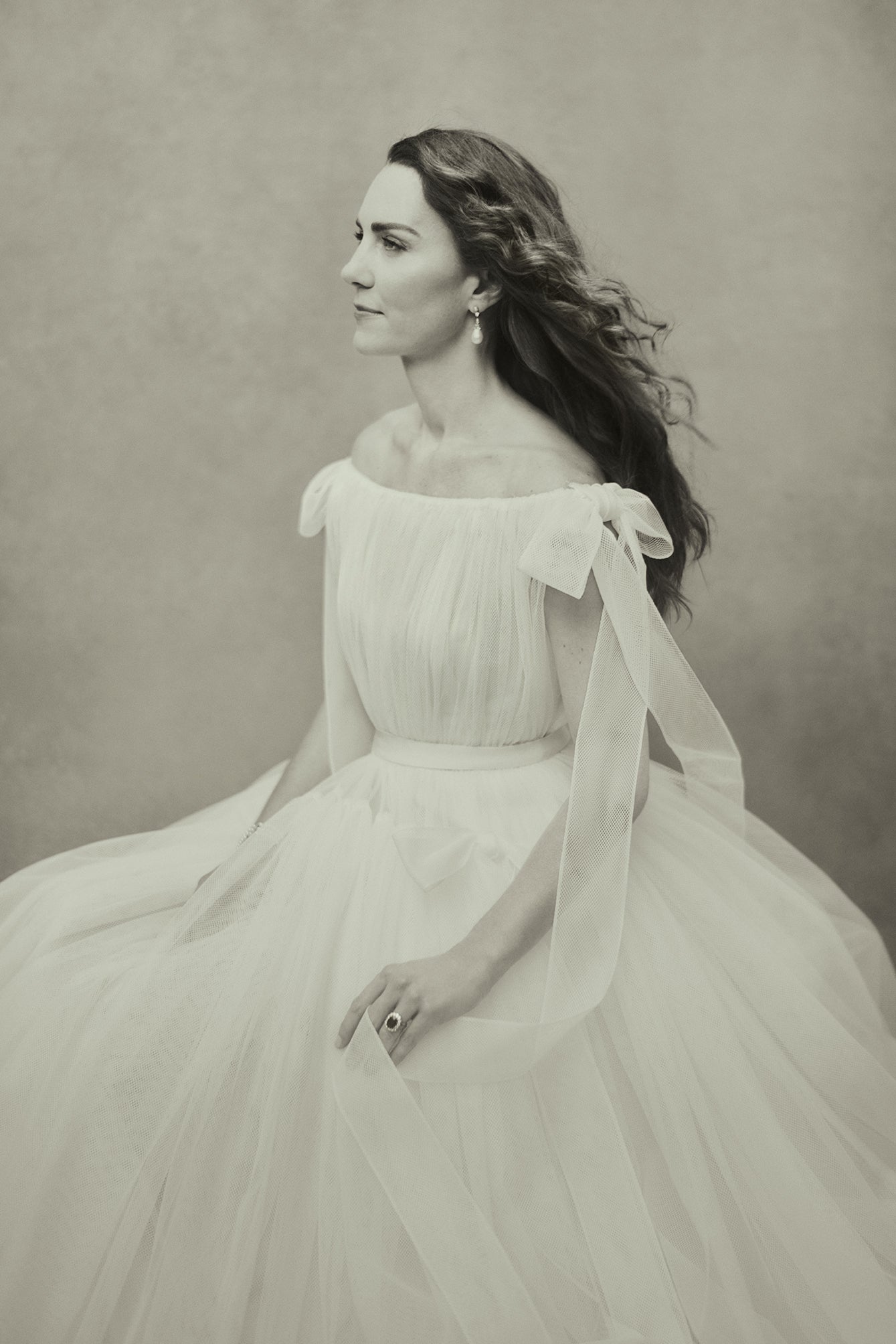 One of three portraits of Kate released to mark her birthday (Paolo Roversi/Kensington Palace/PA)