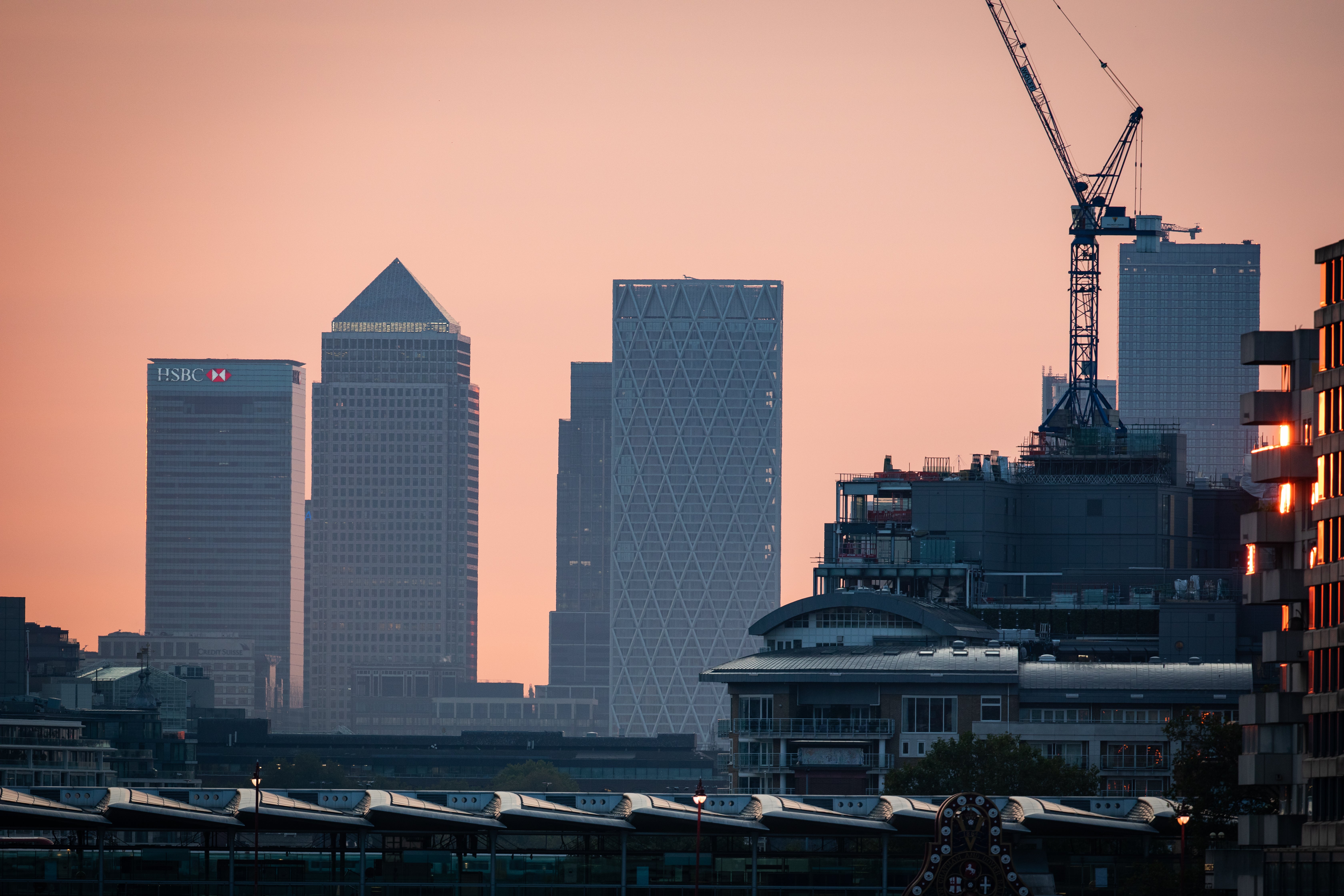 Banks in London performed well despite a poor day for the FTSE 100. (Aaron Chown/PA)