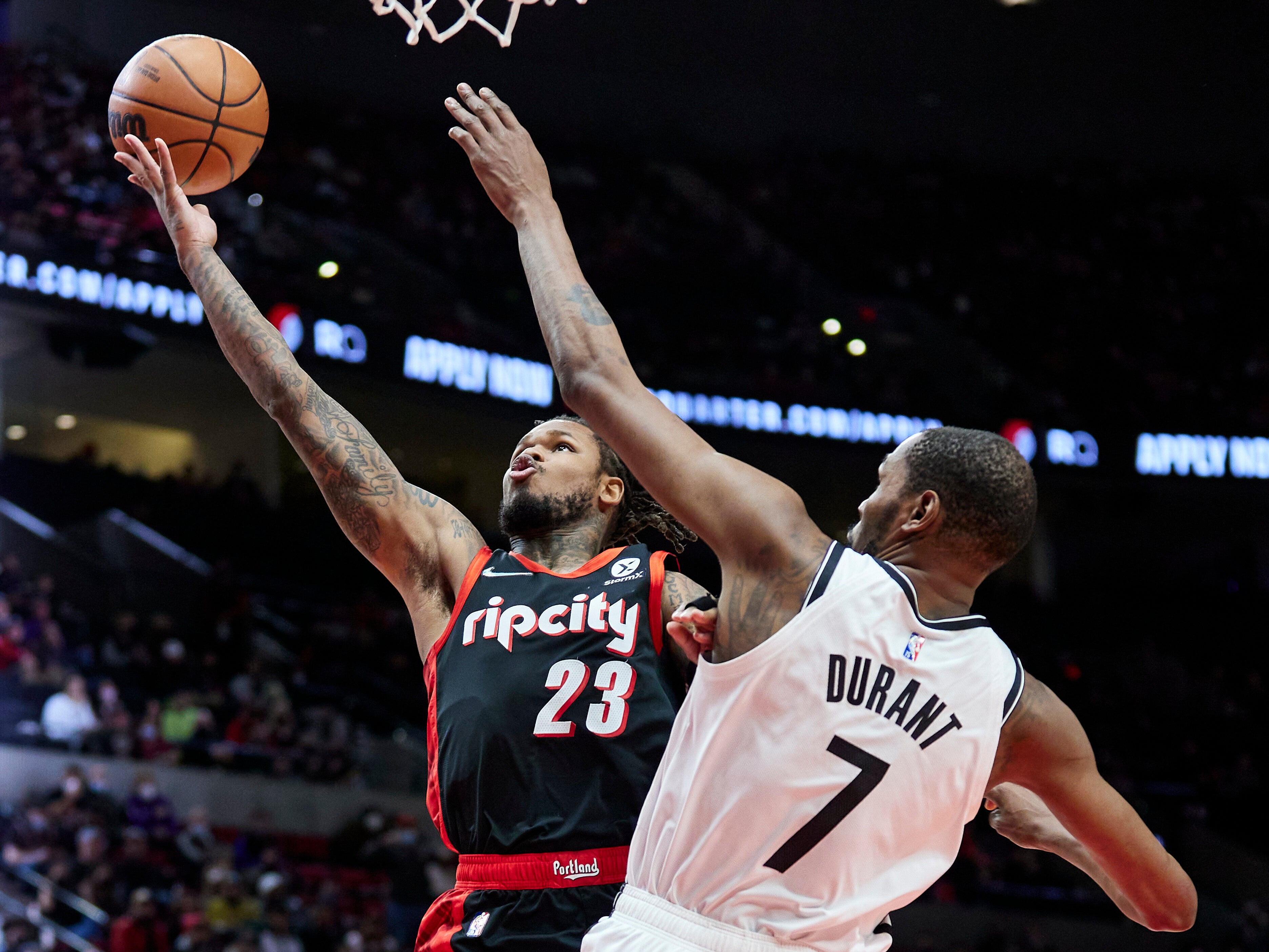Former Portland Trail Blazers guard Ben McLemore (left) was found guilty of rape and unlawful sexual penetration over a 2021 incident at a lakeside house party in Washington state