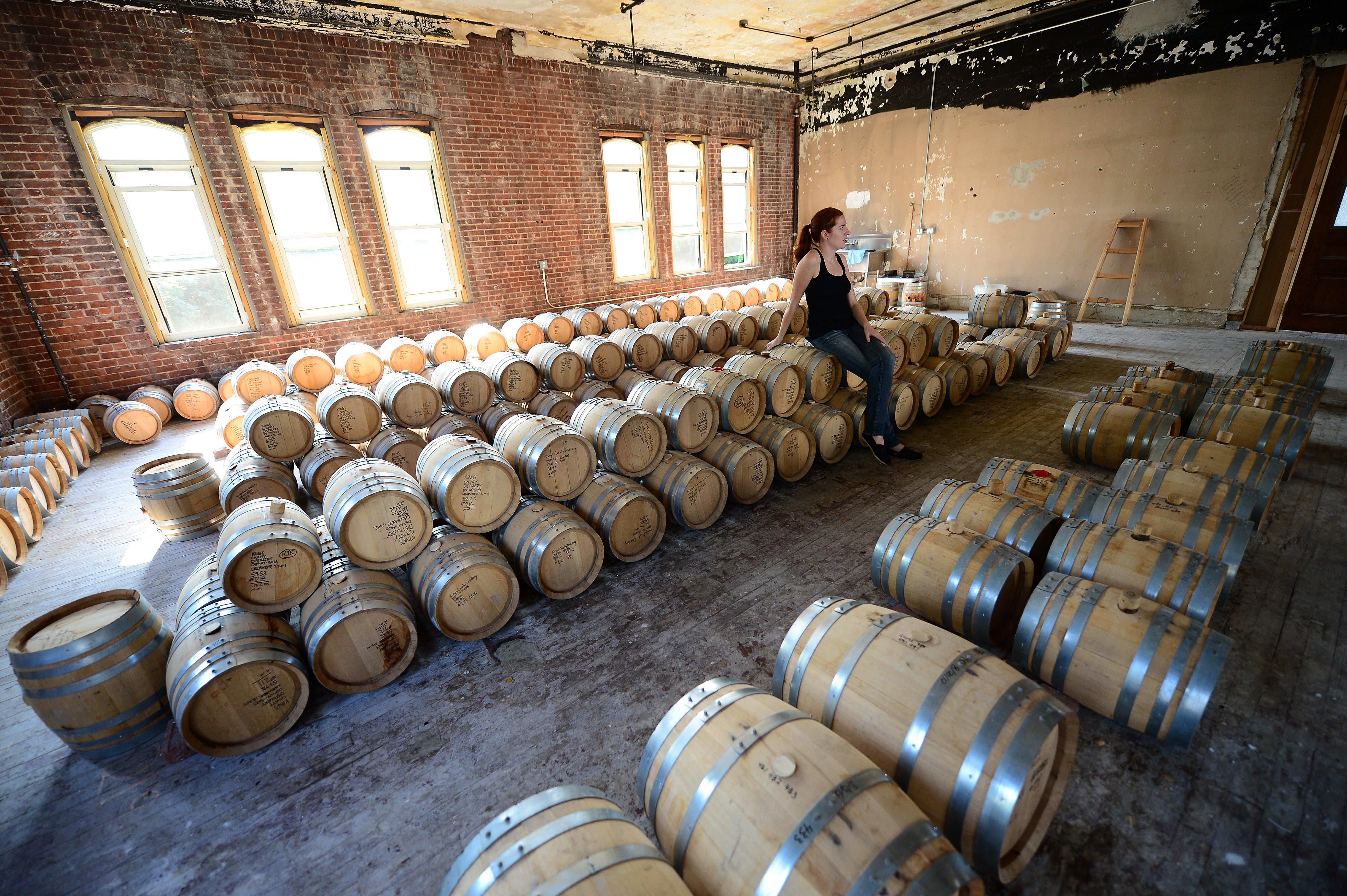 Nicole Austin, head distiller and chemist of Kings County Distillery