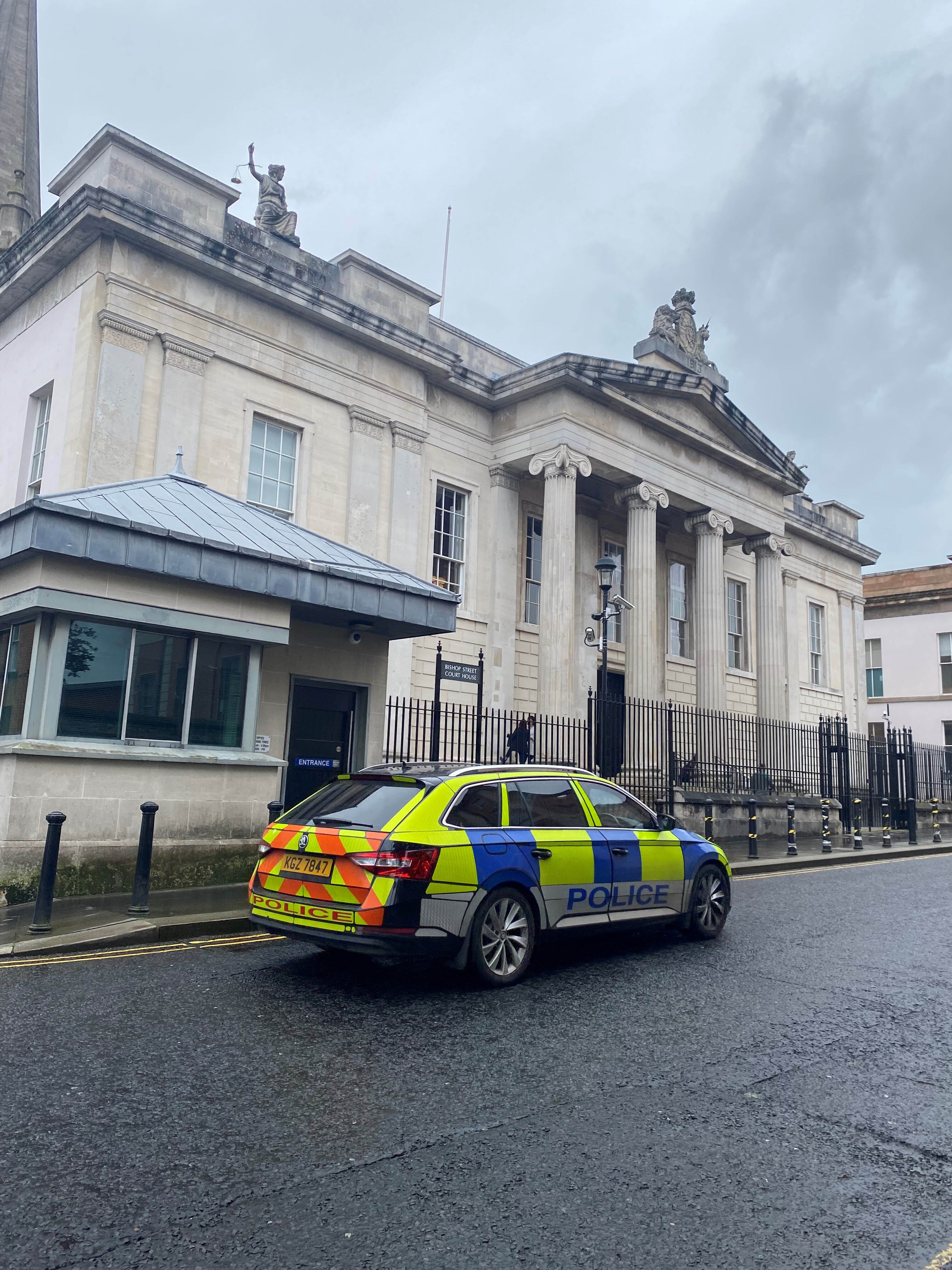 A hearing was heard at Londonderry courthouse (Cate McCurry/PA)