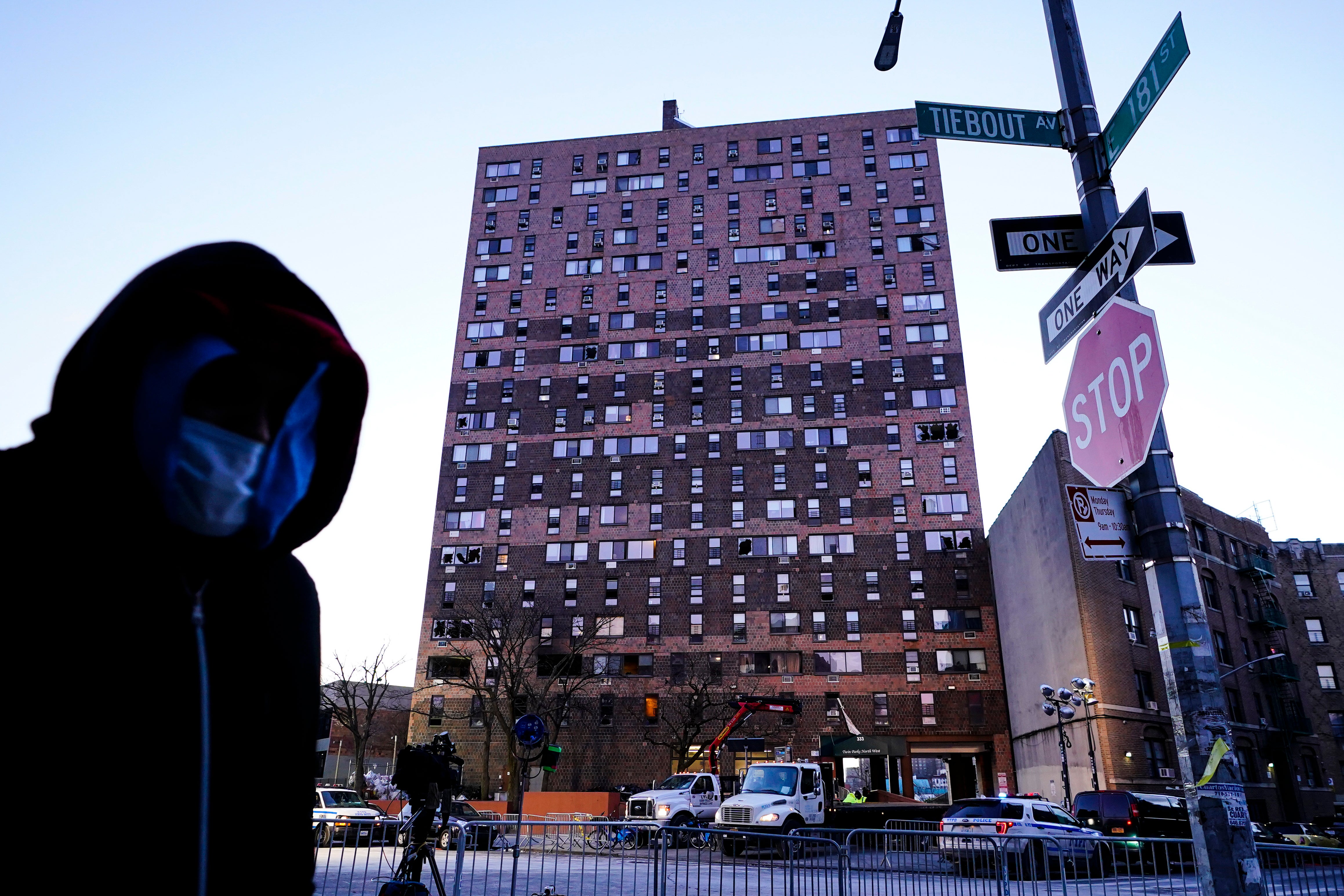 Apartment Building Fire